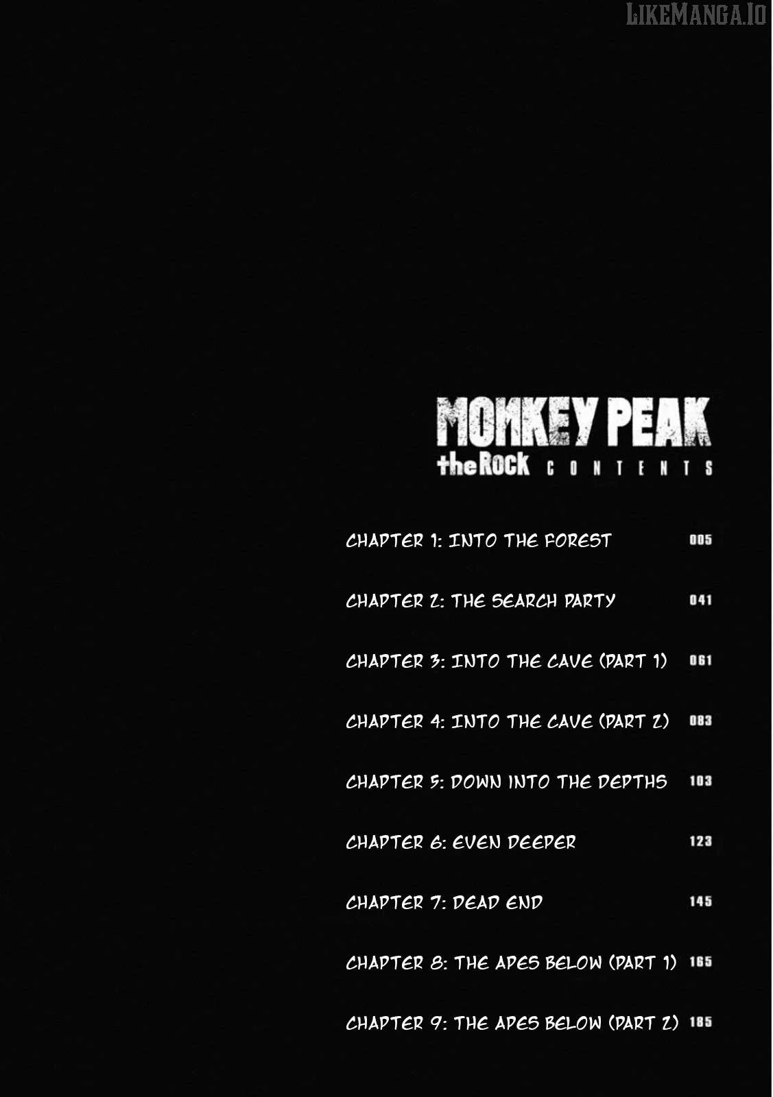 Monkey Peak the Rock Chapter 1 page 7