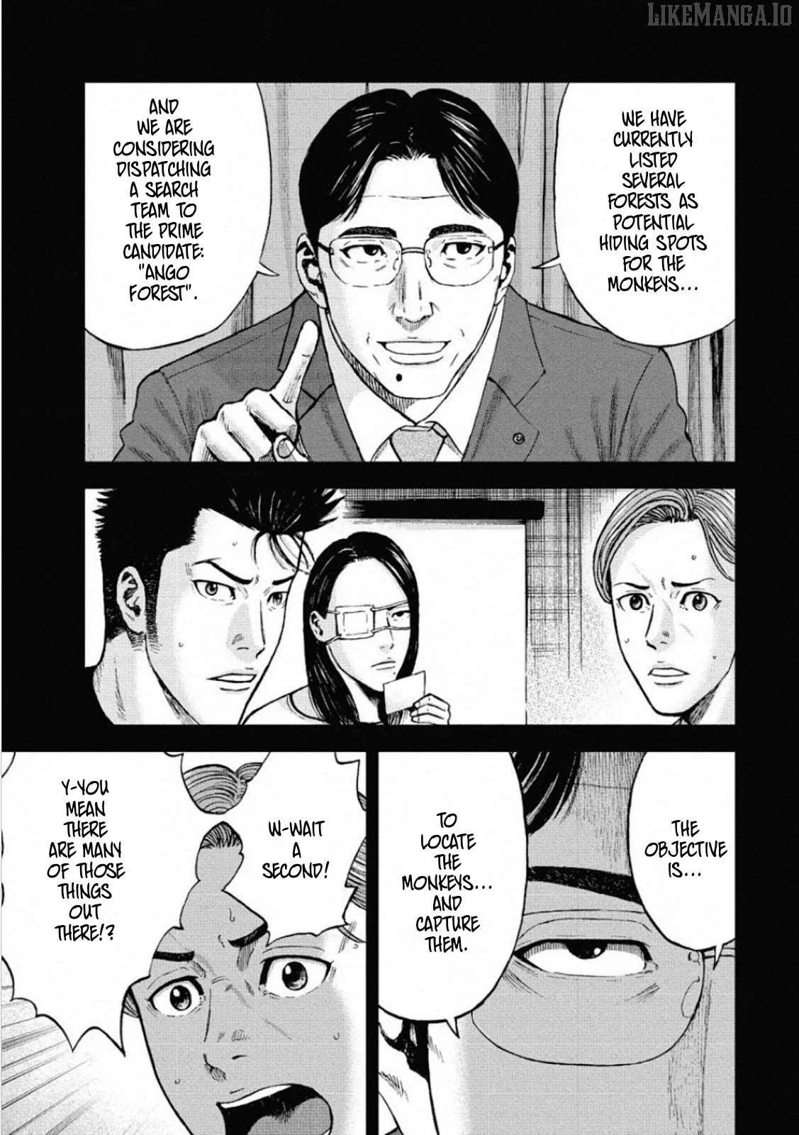 Monkey Peak the Rock Chapter 2 page 8