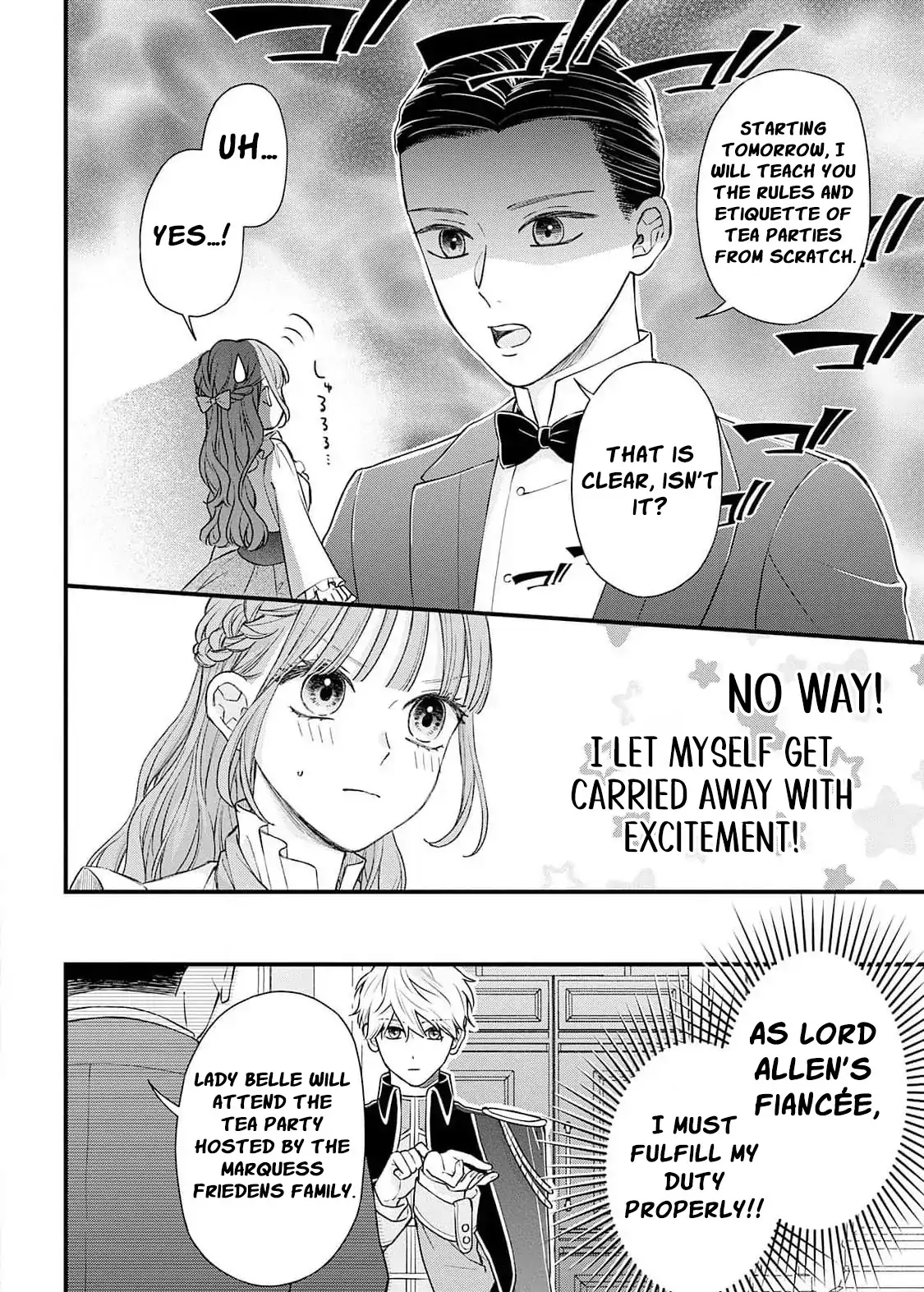 "Kuji" kara Hajimaru Konyaku Seikatsu ~Gensei naru Chuusen no Kekka, Warawanai Jiki Koushaku-sama no Konyakusha ni Tousen shimashita~ Chapter 3 page 8