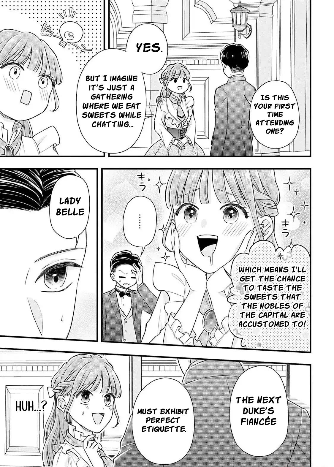 "Kuji" kara Hajimaru Konyaku Seikatsu ~Gensei naru Chuusen no Kekka, Warawanai Jiki Koushaku-sama no Konyakusha ni Tousen shimashita~ Chapter 3 page 7