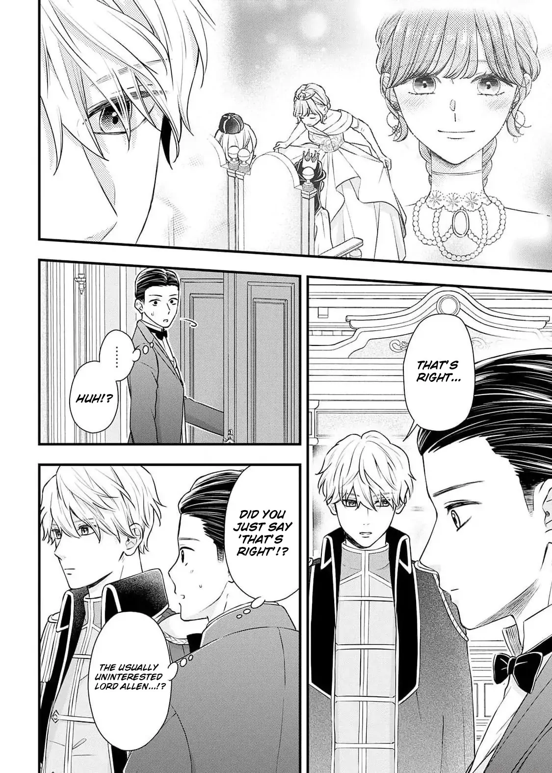 "Kuji" kara Hajimaru Konyaku Seikatsu ~Gensei naru Chuusen no Kekka, Warawanai Jiki Koushaku-sama no Konyakusha ni Tousen shimashita~ Chapter 4 page 10