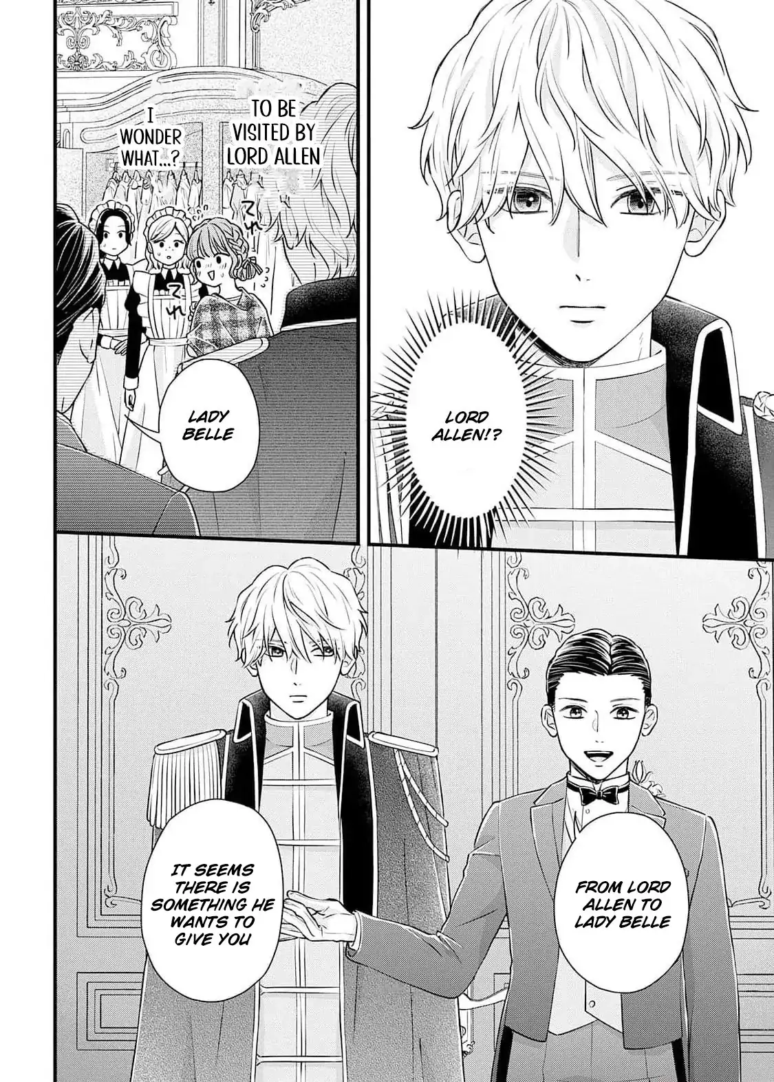 "Kuji" kara Hajimaru Konyaku Seikatsu ~Gensei naru Chuusen no Kekka, Warawanai Jiki Koushaku-sama no Konyakusha ni Tousen shimashita~ Chapter 4 page 14