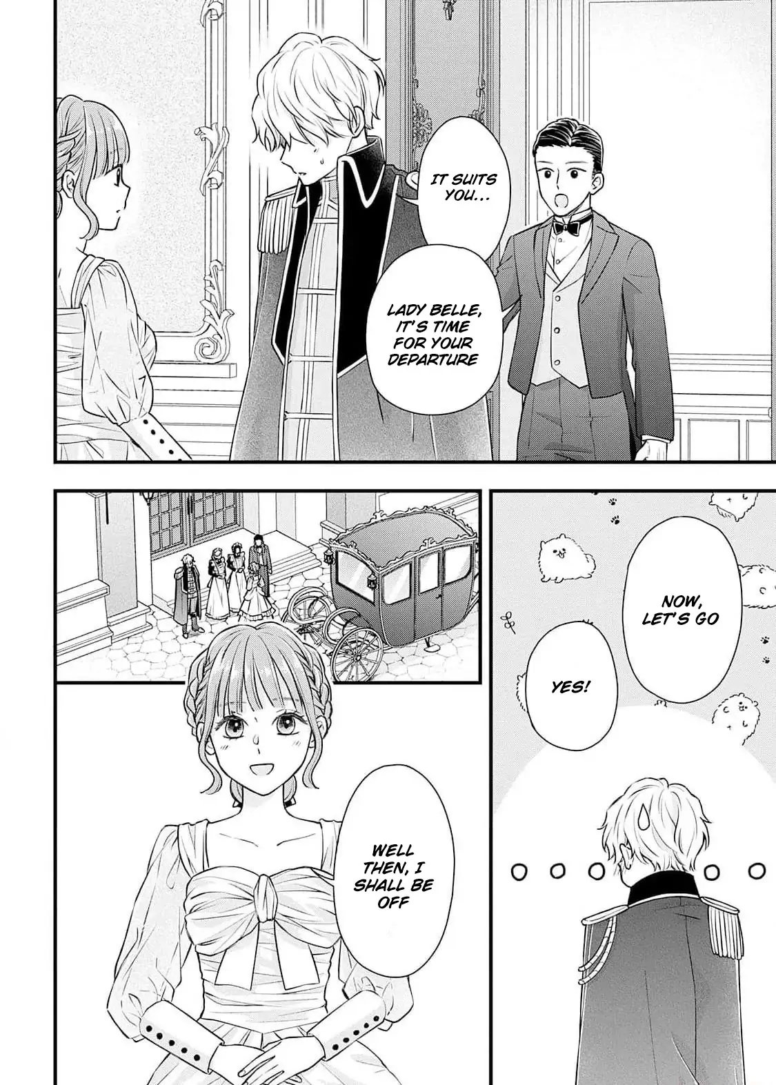"Kuji" kara Hajimaru Konyaku Seikatsu ~Gensei naru Chuusen no Kekka, Warawanai Jiki Koushaku-sama no Konyakusha ni Tousen shimashita~ Chapter 4 page 28
