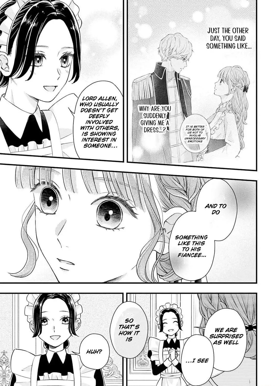 "Kuji" kara Hajimaru Konyaku Seikatsu ~Gensei naru Chuusen no Kekka, Warawanai Jiki Koushaku-sama no Konyakusha ni Tousen shimashita~ Chapter 4 page 23