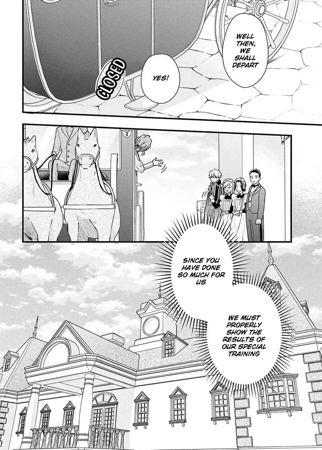 "Kuji" kara Hajimaru Konyaku Seikatsu ~Gensei naru Chuusen no Kekka, Warawanai Jiki Koushaku-sama no Konyakusha ni Tousen shimashita~ Chapter 4 page 30