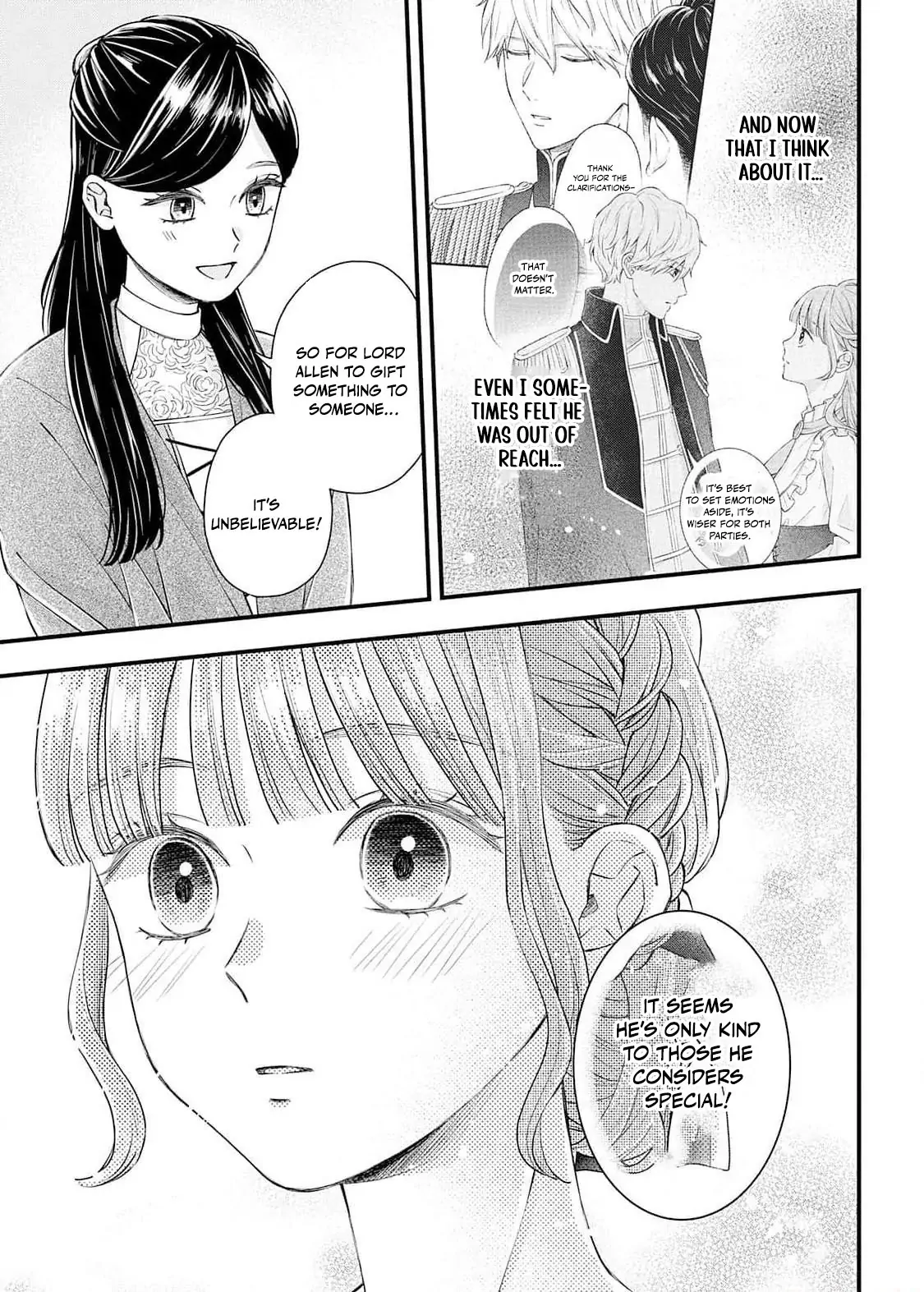 "Kuji" kara Hajimaru Konyaku Seikatsu ~Gensei naru Chuusen no Kekka, Warawanai Jiki Koushaku-sama no Konyakusha ni Tousen shimashita~ Chapter 5 page 9