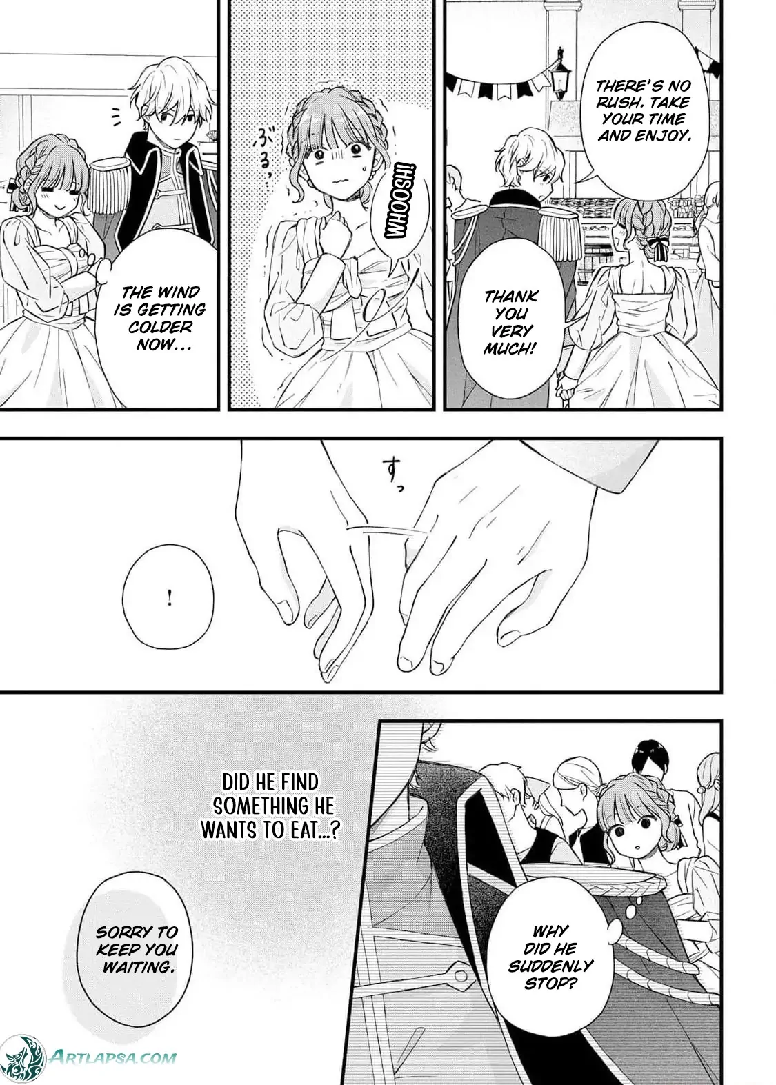 "Kuji" kara Hajimaru Konyaku Seikatsu ~Gensei naru Chuusen no Kekka, Warawanai Jiki Koushaku-sama no Konyakusha ni Tousen shimashita~ Chapter 7 page 9