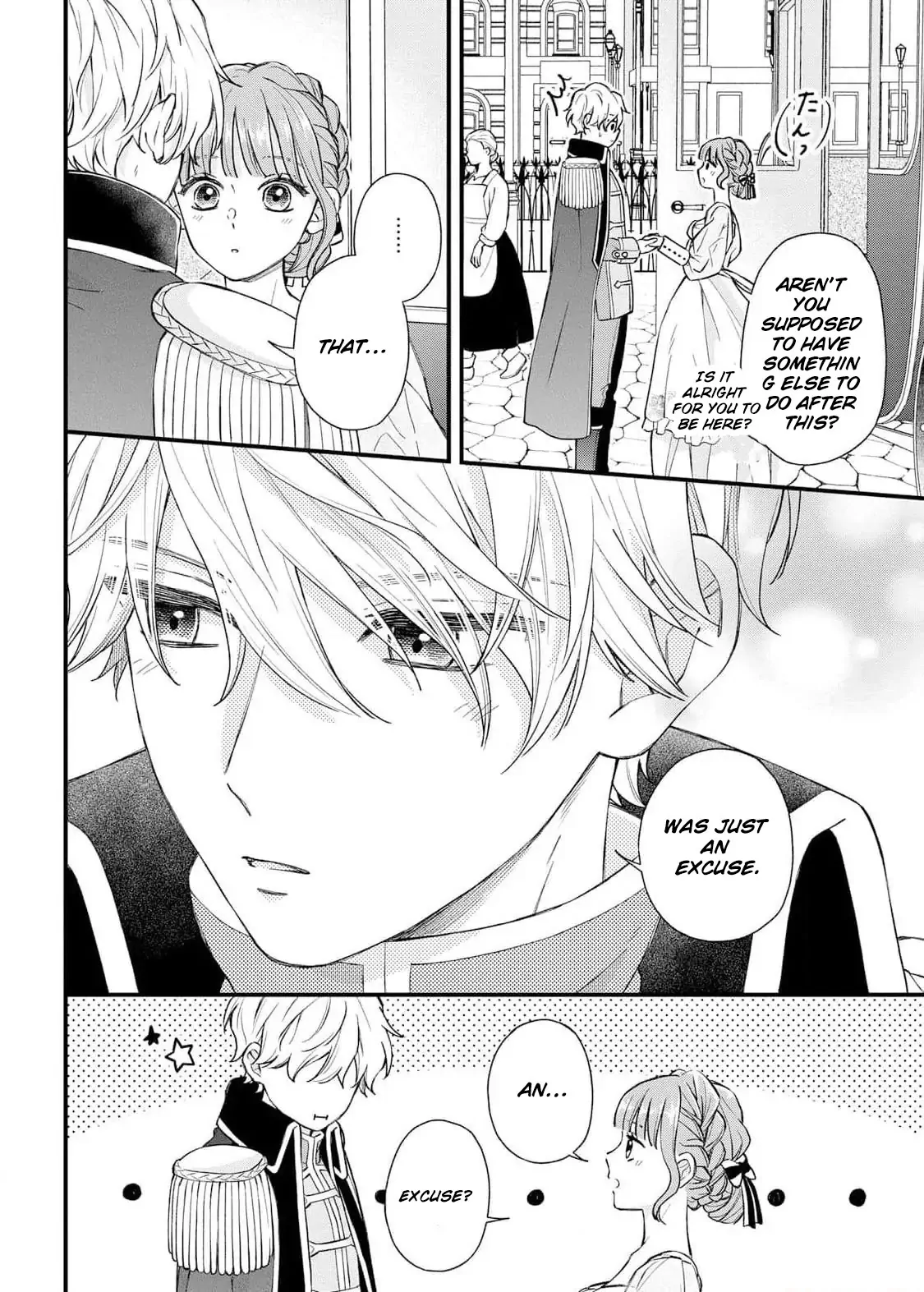 "Kuji" kara Hajimaru Konyaku Seikatsu ~Gensei naru Chuusen no Kekka, Warawanai Jiki Koushaku-sama no Konyakusha ni Tousen shimashita~ Chapter 7 page 4