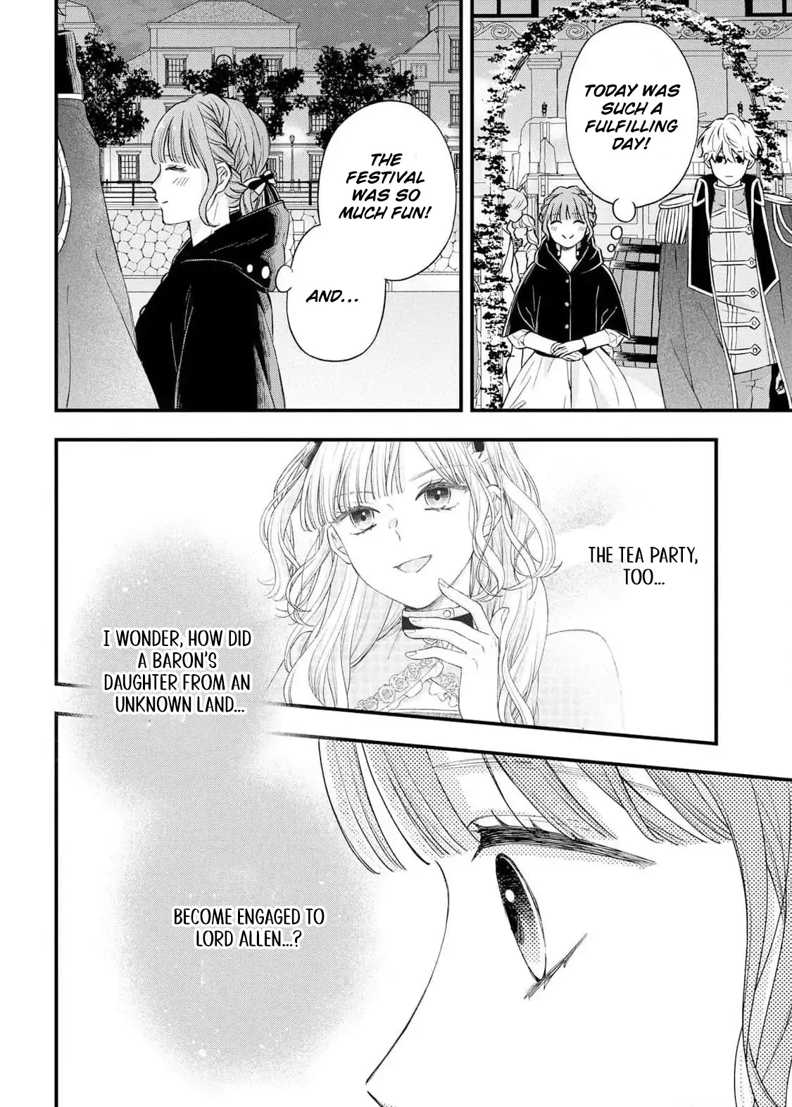 "Kuji" kara Hajimaru Konyaku Seikatsu ~Gensei naru Chuusen no Kekka, Warawanai Jiki Koushaku-sama no Konyakusha ni Tousen shimashita~ Chapter 7 page 34