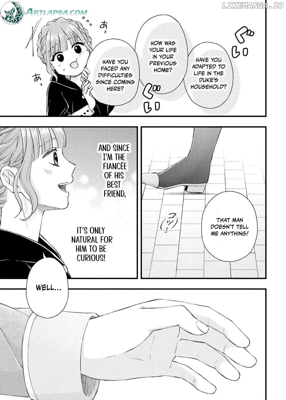 "Kuji" kara Hajimaru Konyaku Seikatsu ~Gensei naru Chuusen no Kekka, Warawanai Jiki Koushaku-sama no Konyakusha ni Tousen shimashita~ Chapter 8 page 13