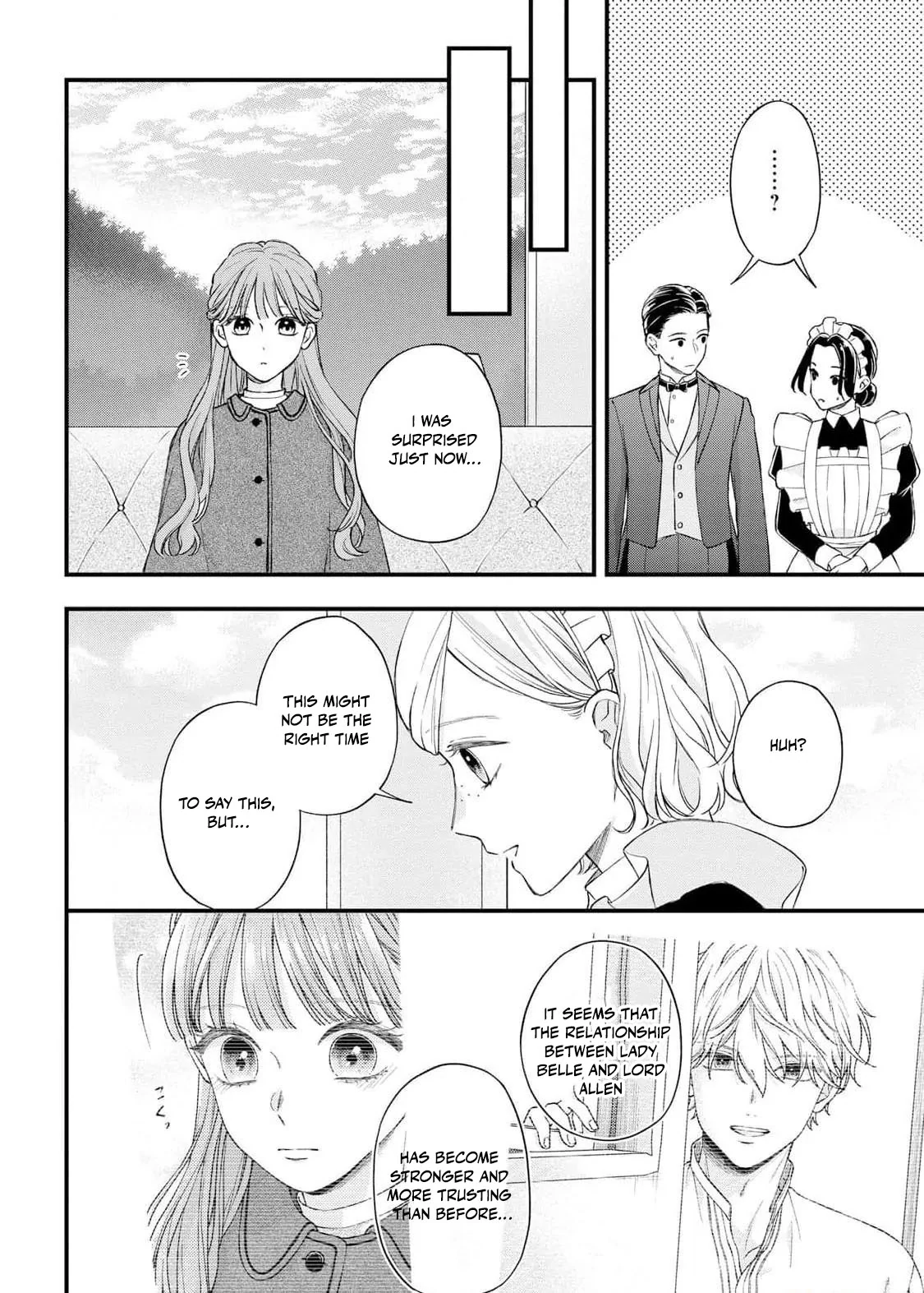 "Kuji" kara Hajimaru Konyaku Seikatsu ~Gensei naru Chuusen no Kekka, Warawanai Jiki Koushaku-sama no Konyakusha ni Tousen shimashita~ Chapter 10 page 14