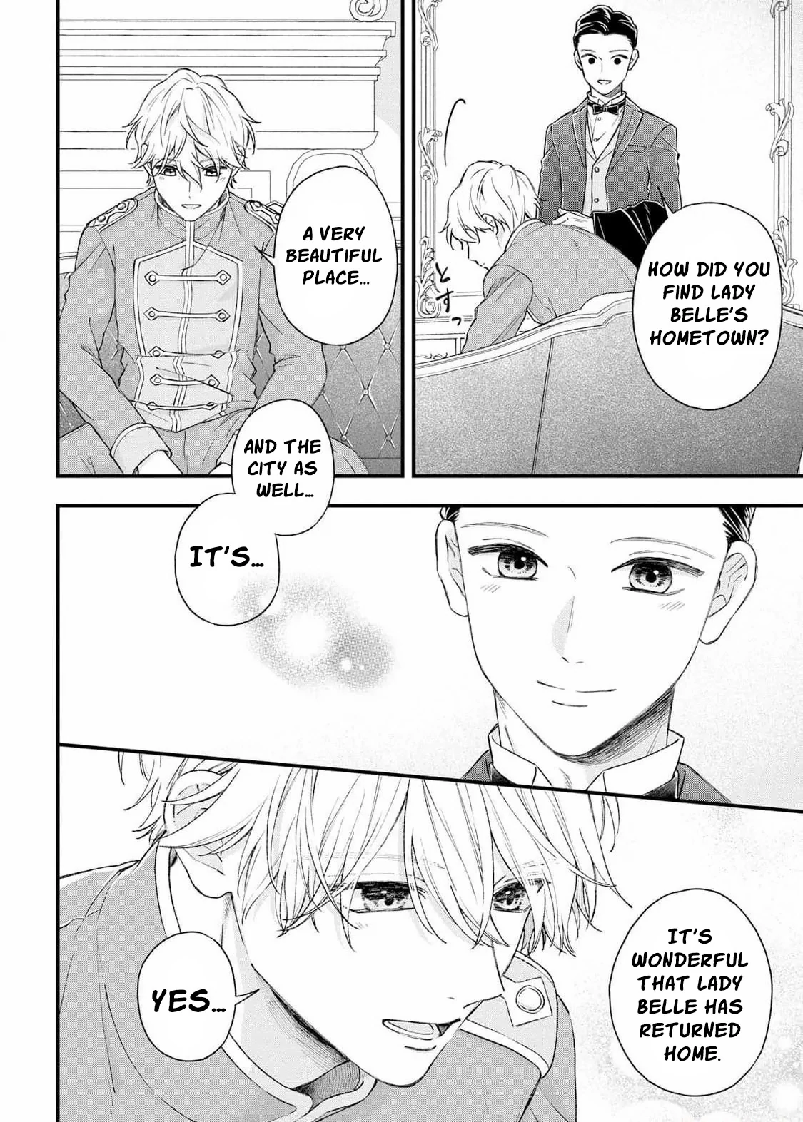 "Kuji" kara Hajimaru Konyaku Seikatsu ~Gensei naru Chuusen no Kekka, Warawanai Jiki Koushaku-sama no Konyakusha ni Tousen shimashita~ Chapter 13 page 16