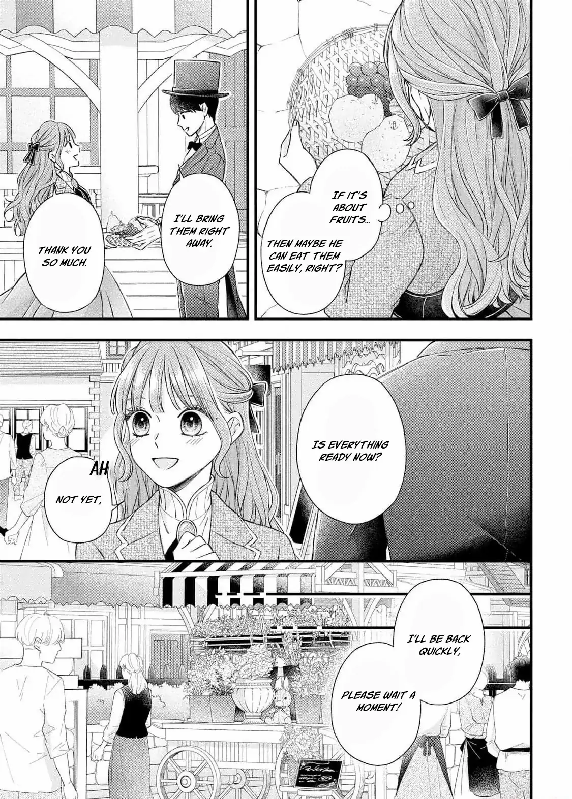 "Kuji" kara Hajimaru Konyaku Seikatsu ~Gensei naru Chuusen no Kekka, Warawanai Jiki Koushaku-sama no Konyakusha ni Tousen shimashita~ Chapter 14 page 15