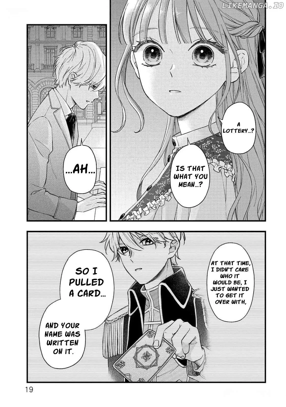 "Kuji" kara Hajimaru Konyaku Seikatsu ~Gensei naru Chuusen no Kekka, Warawanai Jiki Koushaku-sama no Konyakusha ni Tousen shimashita~ Chapter 16 page 19