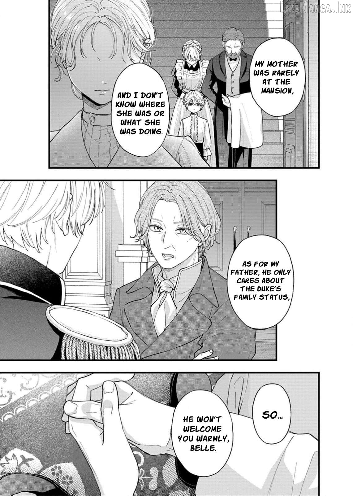 "Kuji" kara Hajimaru Konyaku Seikatsu ~Gensei naru Chuusen no Kekka, Warawanai Jiki Koushaku-sama no Konyakusha ni Tousen shimashita~ Chapter 34 page 6
