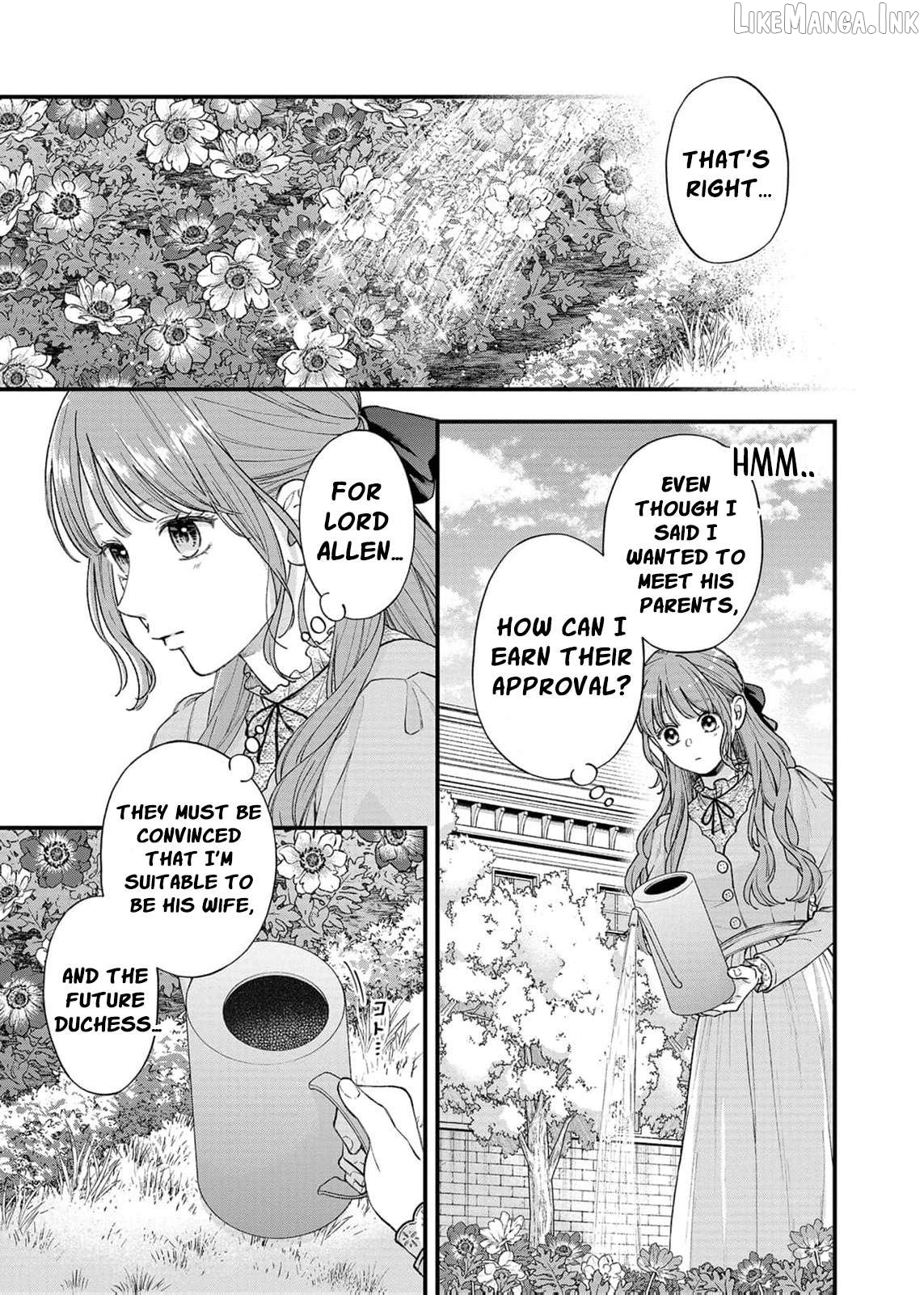 "Kuji" kara Hajimaru Konyaku Seikatsu ~Gensei naru Chuusen no Kekka, Warawanai Jiki Koushaku-sama no Konyakusha ni Tousen shimashita~ Chapter 34 page 24