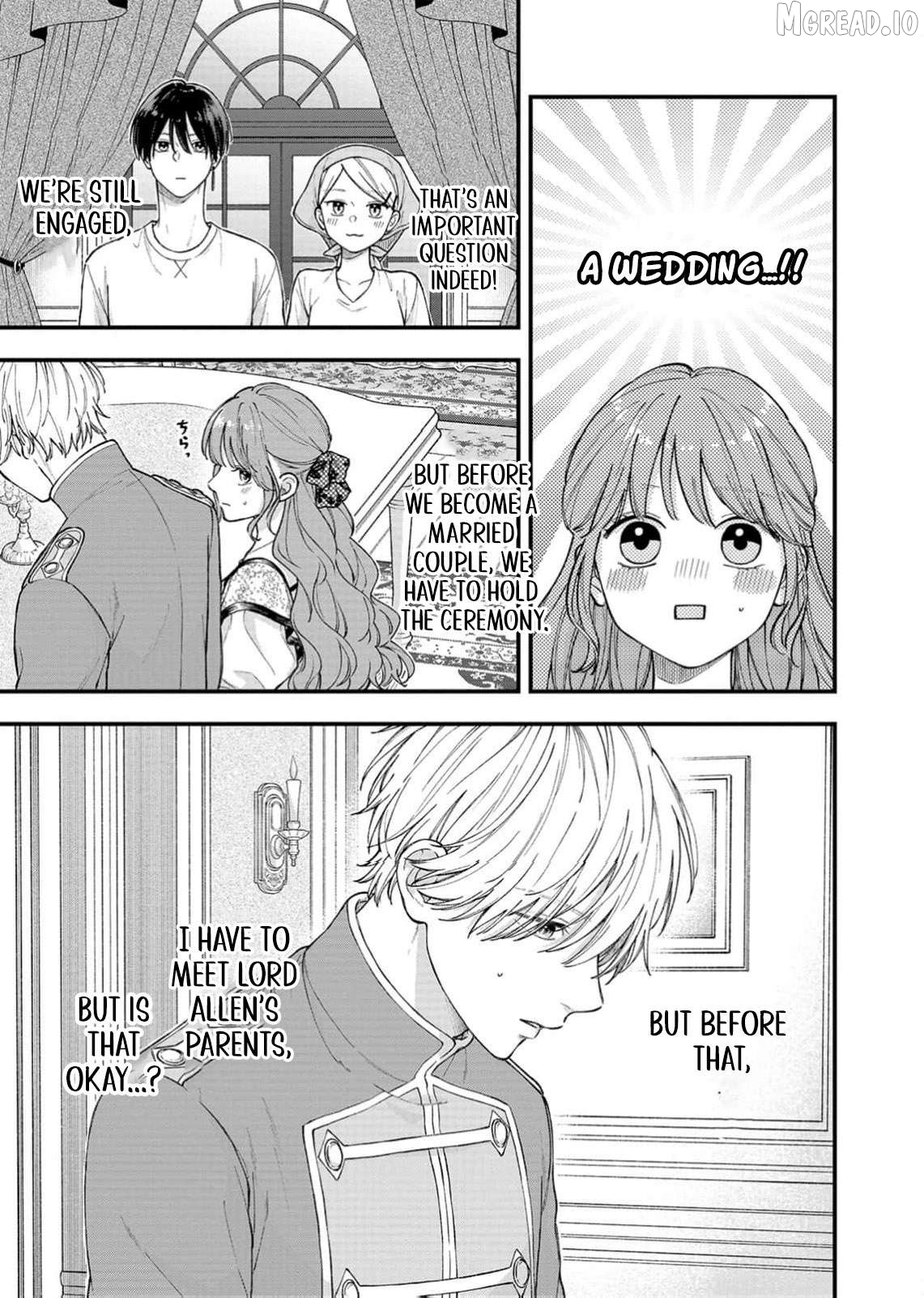 "Kuji" kara Hajimaru Konyaku Seikatsu ~Gensei naru Chuusen no Kekka, Warawanai Jiki Koushaku-sama no Konyakusha ni Tousen shimashita~ Chapter 33 page 14