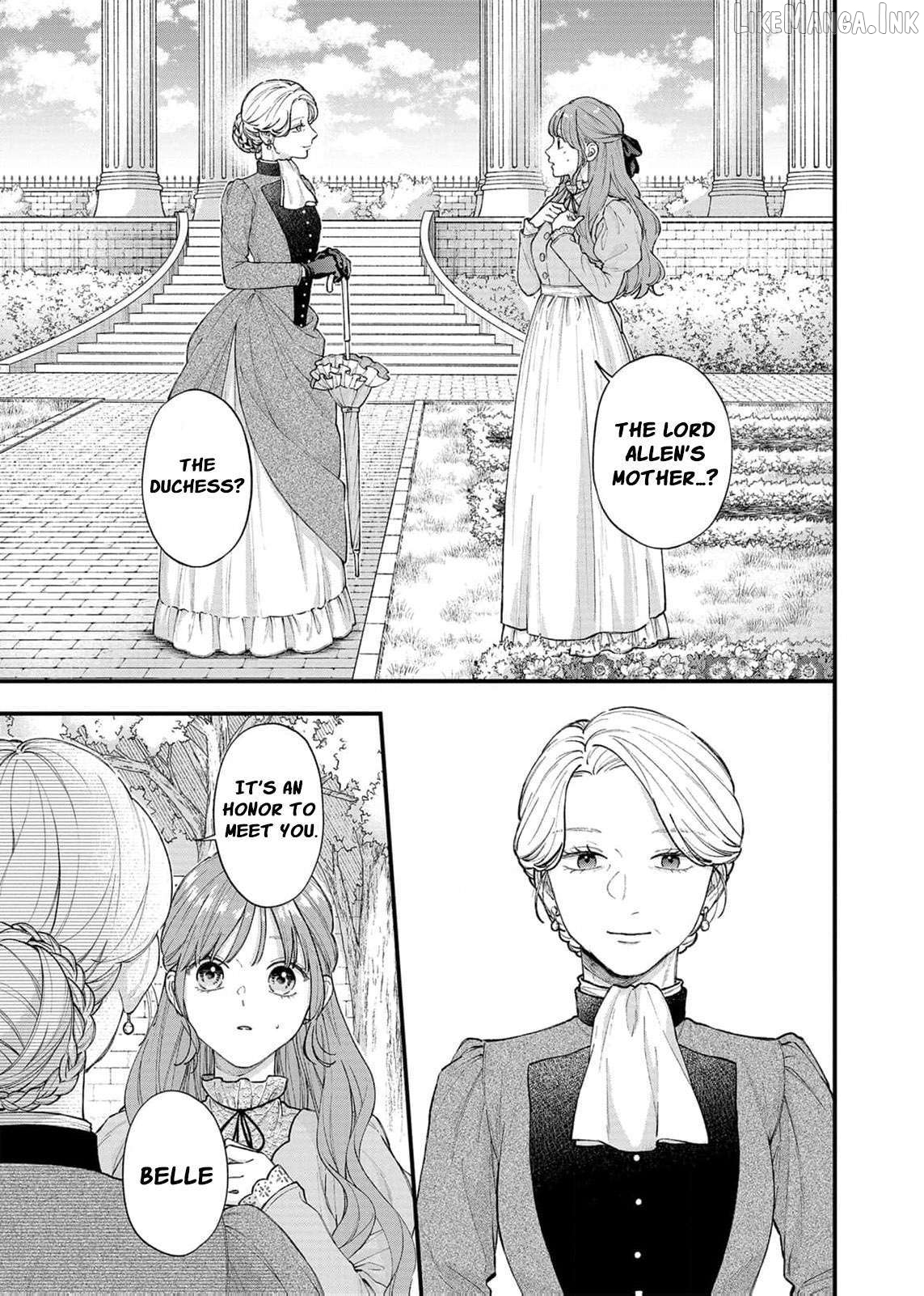 "Kuji" kara Hajimaru Konyaku Seikatsu ~Gensei naru Chuusen no Kekka, Warawanai Jiki Koushaku-sama no Konyakusha ni Tousen shimashita~ Chapter 35 page 4