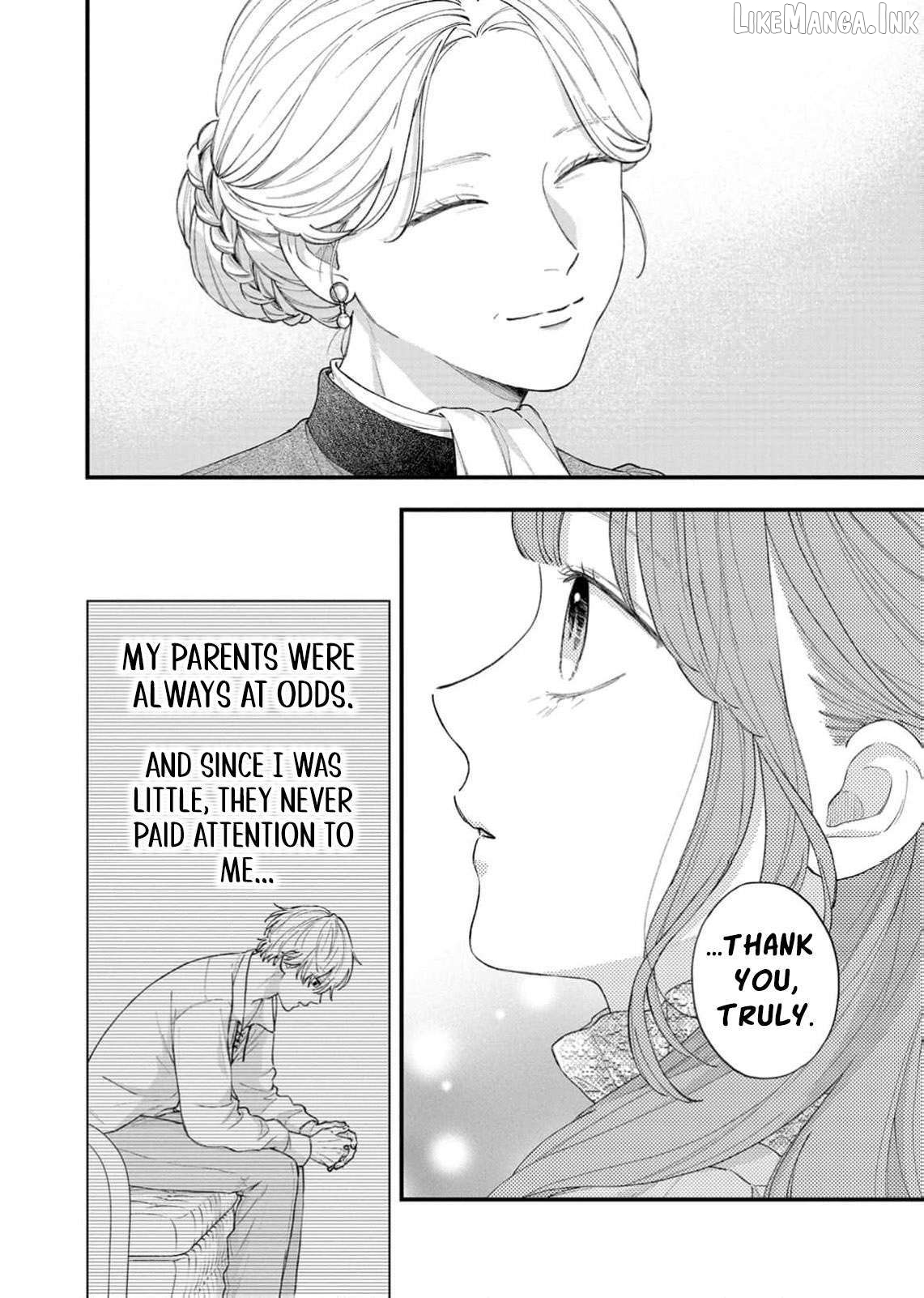 "Kuji" kara Hajimaru Konyaku Seikatsu ~Gensei naru Chuusen no Kekka, Warawanai Jiki Koushaku-sama no Konyakusha ni Tousen shimashita~ Chapter 35 page 23