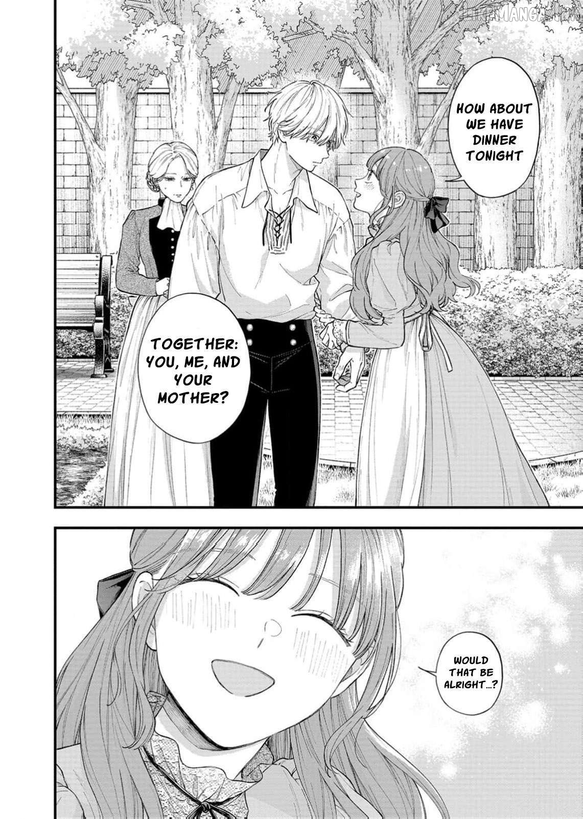 "Kuji" kara Hajimaru Konyaku Seikatsu ~Gensei naru Chuusen no Kekka, Warawanai Jiki Koushaku-sama no Konyakusha ni Tousen shimashita~ Chapter 35 page 35