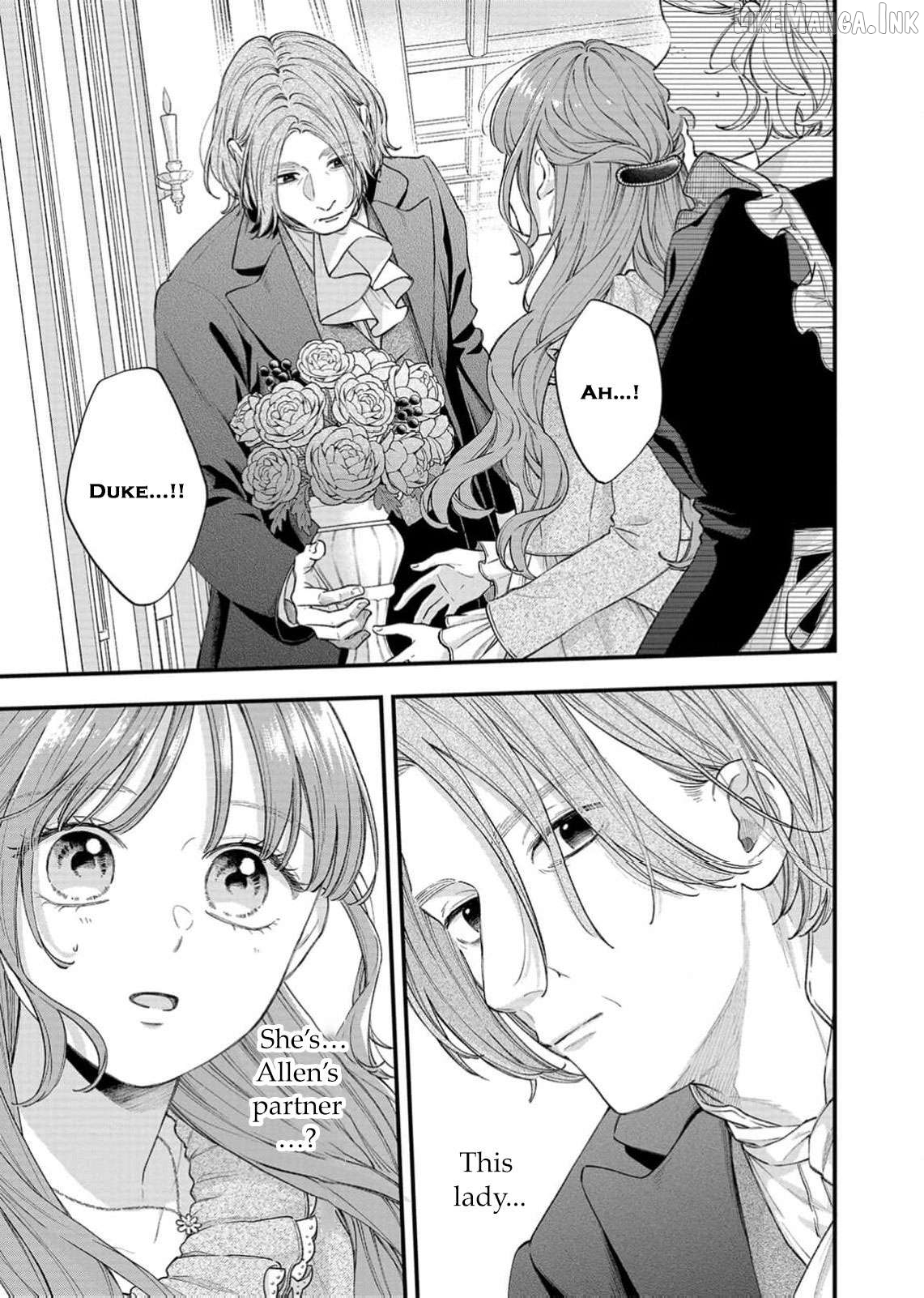 "Kuji" kara Hajimaru Konyaku Seikatsu ~Gensei naru Chuusen no Kekka, Warawanai Jiki Koushaku-sama no Konyakusha ni Tousen shimashita~ Chapter 36 page 14