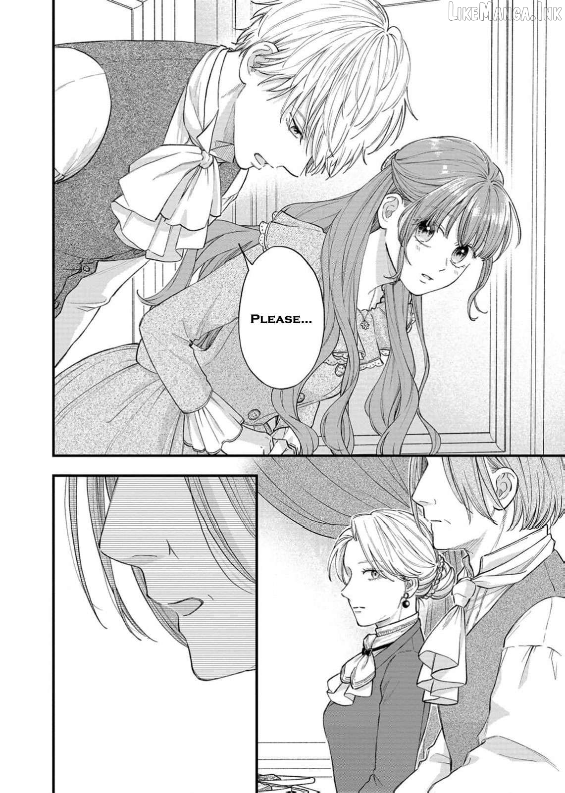 "Kuji" kara Hajimaru Konyaku Seikatsu ~Gensei naru Chuusen no Kekka, Warawanai Jiki Koushaku-sama no Konyakusha ni Tousen shimashita~ Chapter 36 page 33