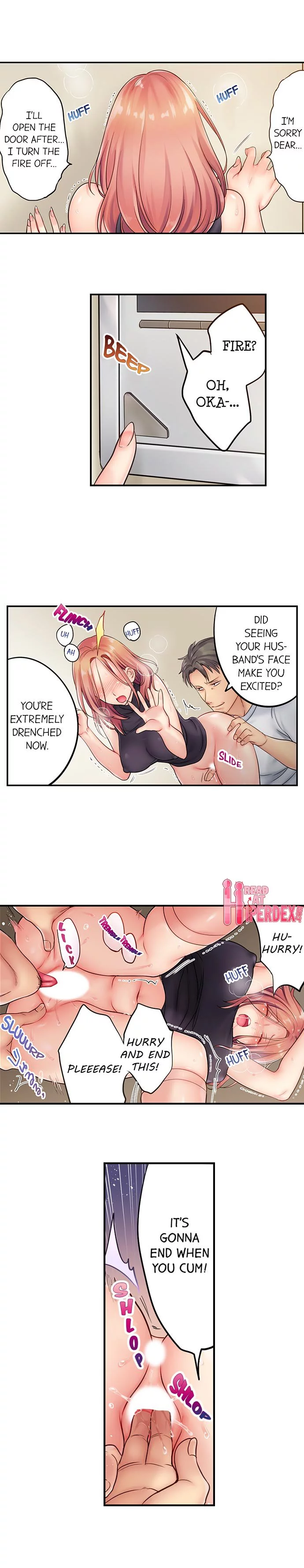 Haitteru...! Otto no Me no Mae de Aragaenai Netori Esthe Chapter 8 page 5