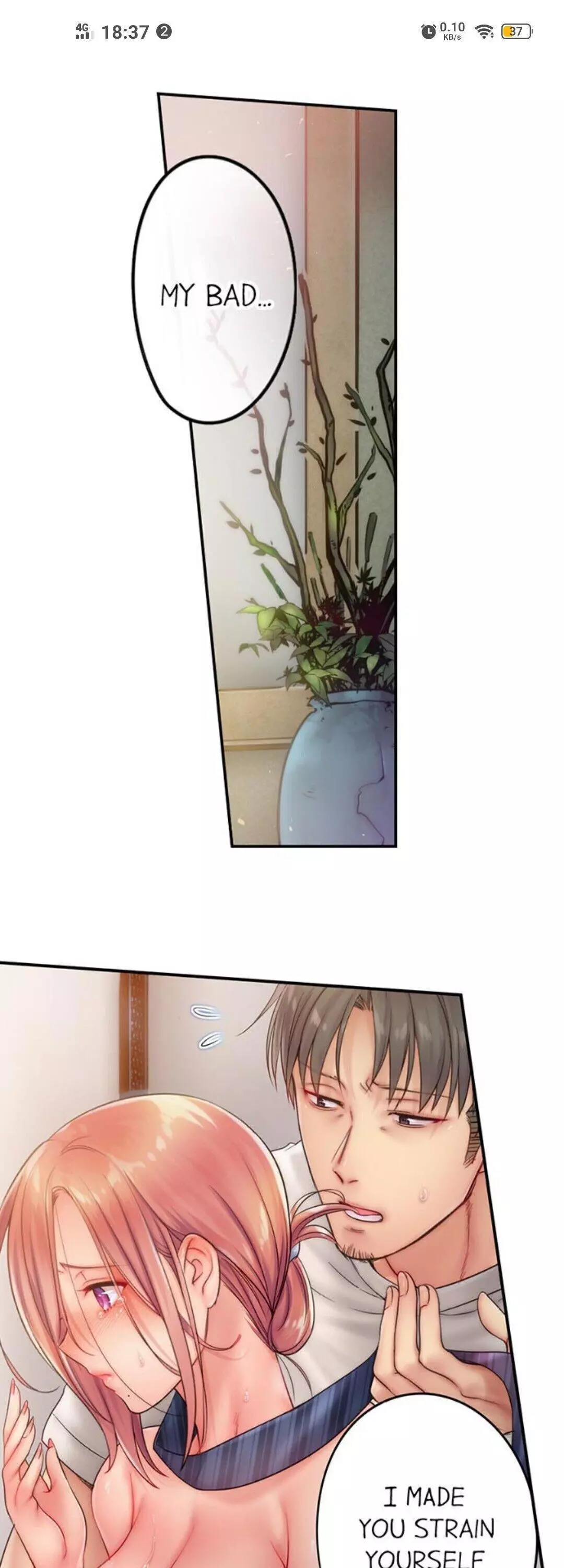 Haitteru...! Otto no Me no Mae de Aragaenai Netori Esthe Chapter 35 page 2