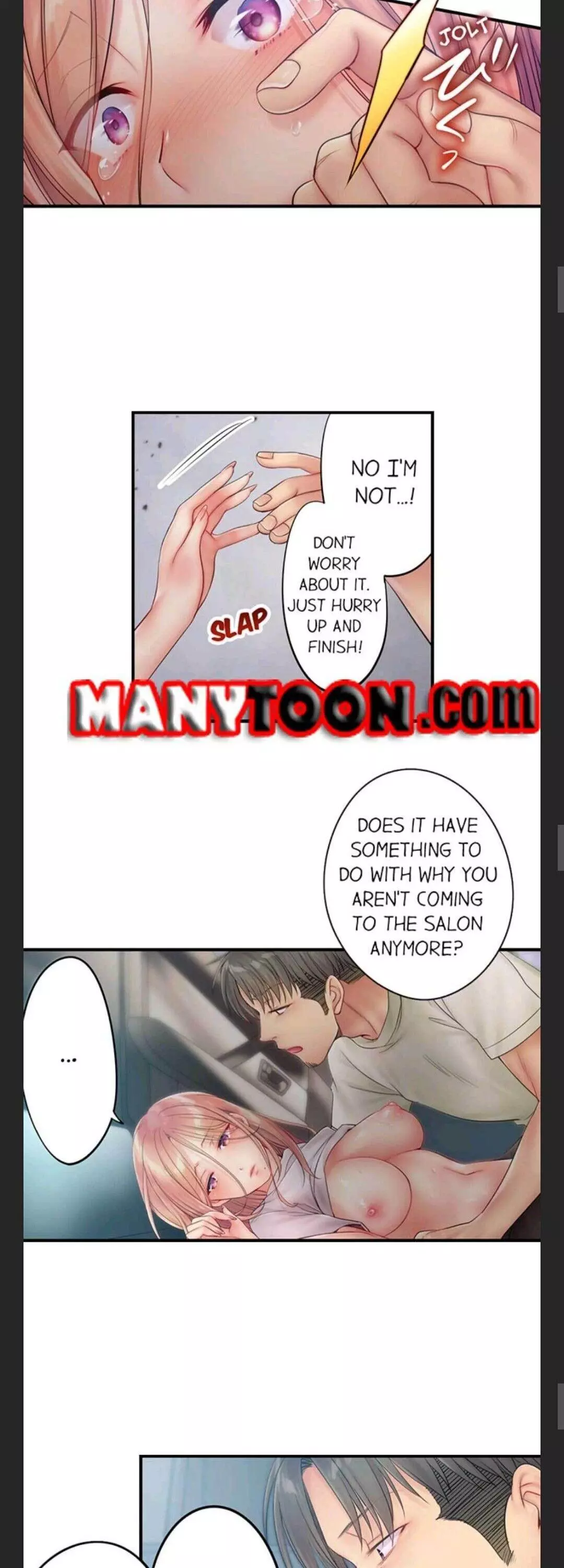 Haitteru...! Otto no Me no Mae de Aragaenai Netori Esthe Chapter 48 page 8