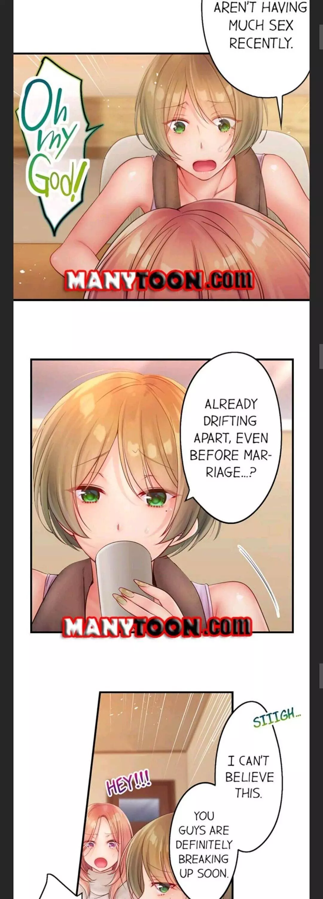 Haitteru...! Otto no Me no Mae de Aragaenai Netori Esthe Chapter 58 page 8