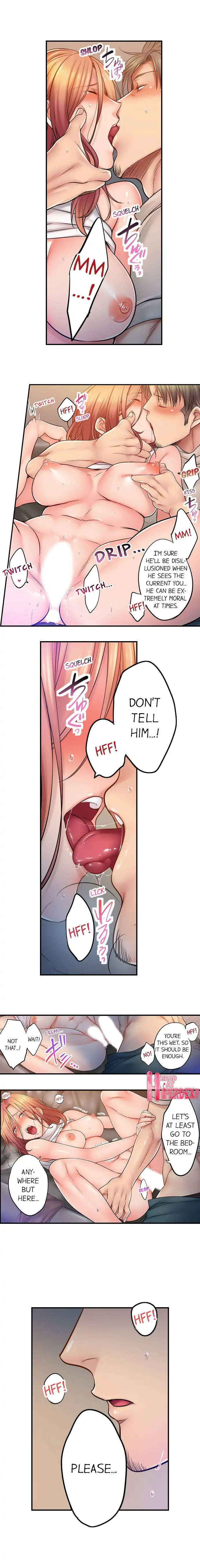Haitteru...! Otto no Me no Mae de Aragaenai Netori Esthe Chapter 92 page 8