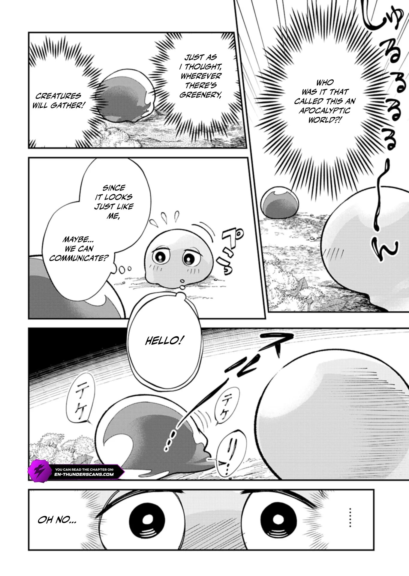 Reincarnated as a Green Slime, I’ll Turn the Whole World Green Chapter 2.1 page 4