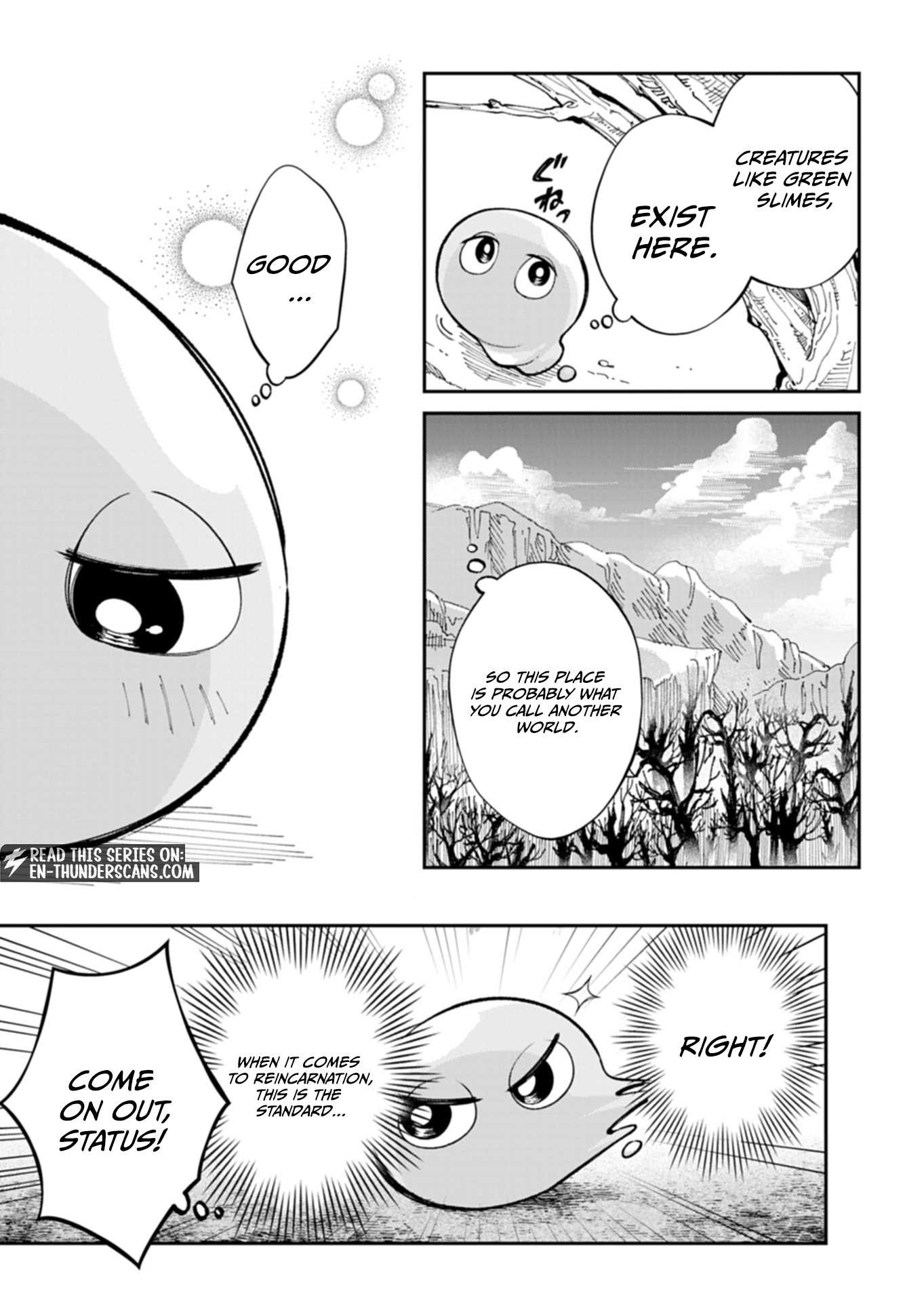 Reincarnated as a Green Slime, I’ll Turn the Whole World Green Chapter 1 page 16