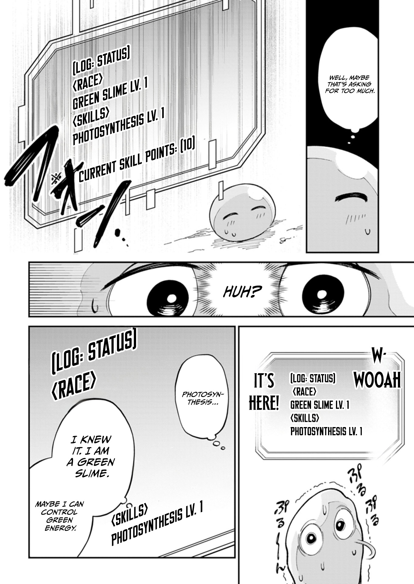 Reincarnated as a Green Slime, I’ll Turn the Whole World Green Chapter 1 page 17