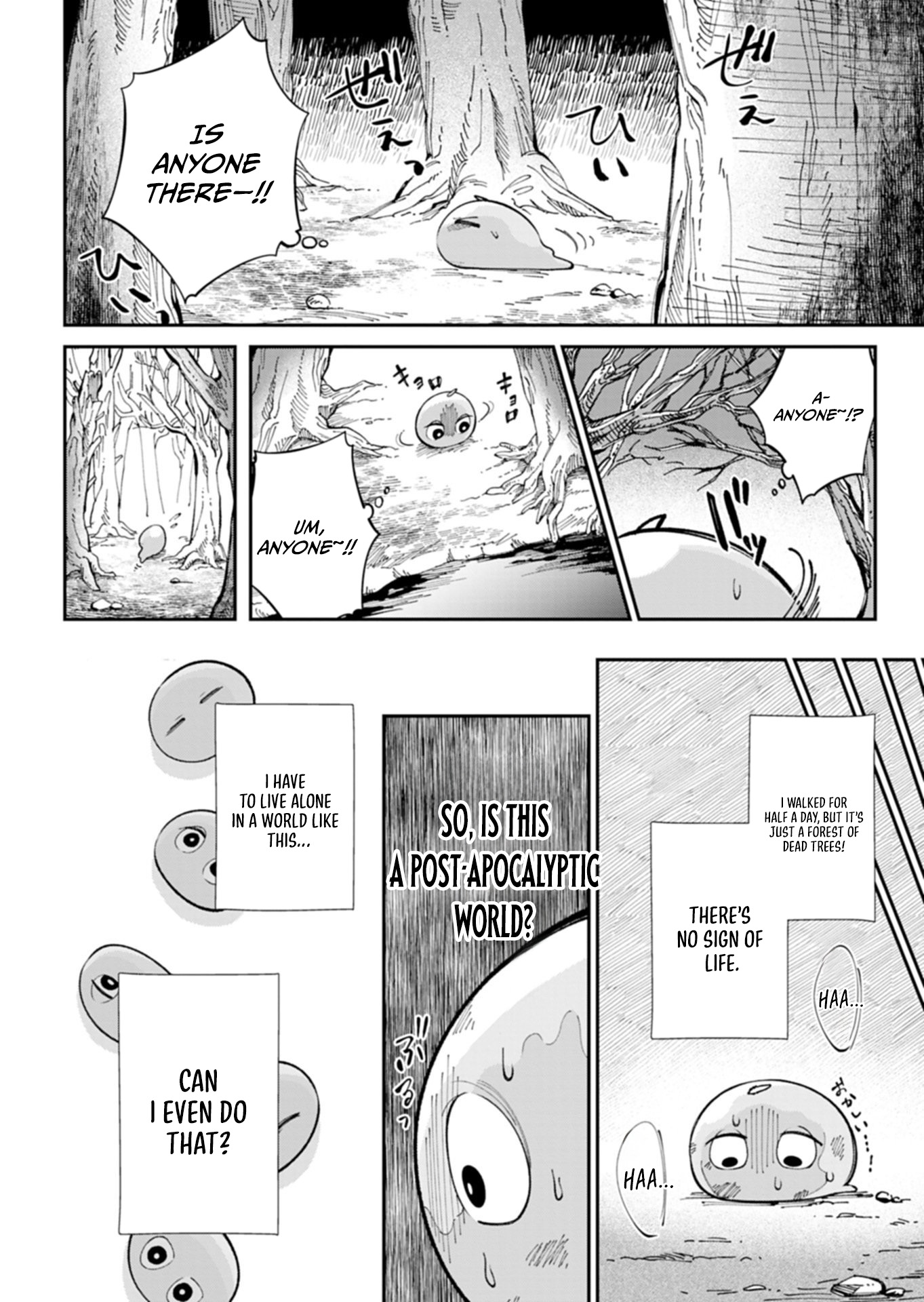 Reincarnated as a Green Slime, I’ll Turn the Whole World Green Chapter 1 page 27