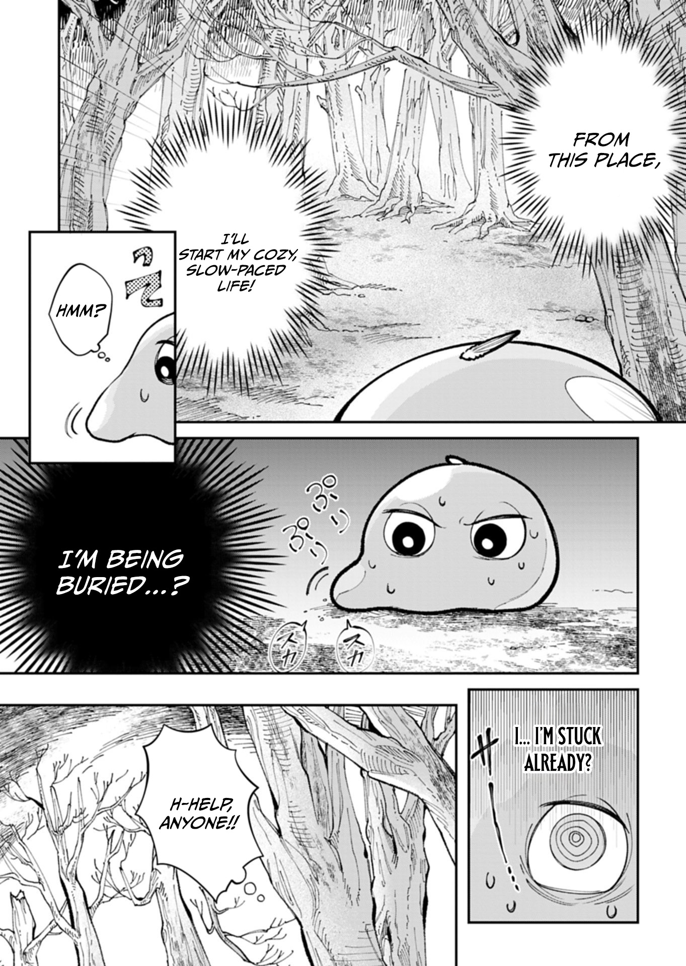 Reincarnated as a Green Slime, I’ll Turn the Whole World Green Chapter 1 page 26