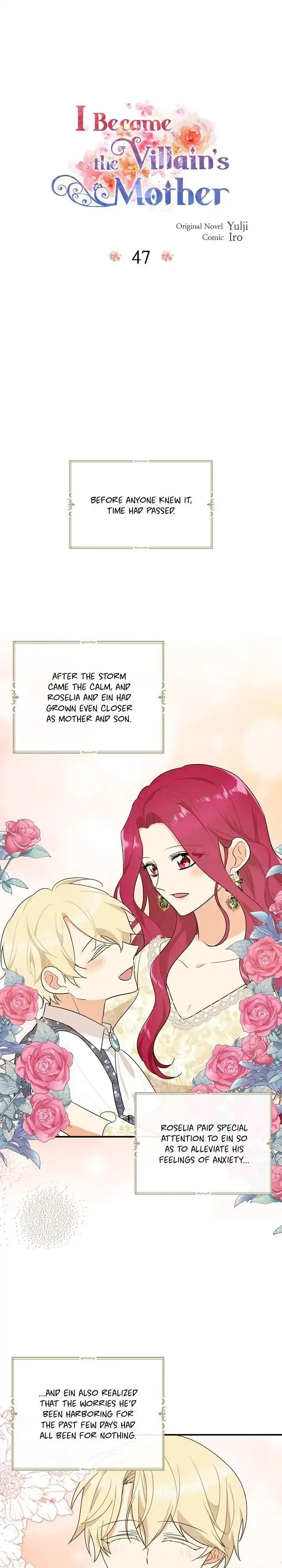 I became the villain's mother Chapter 47 page 1
