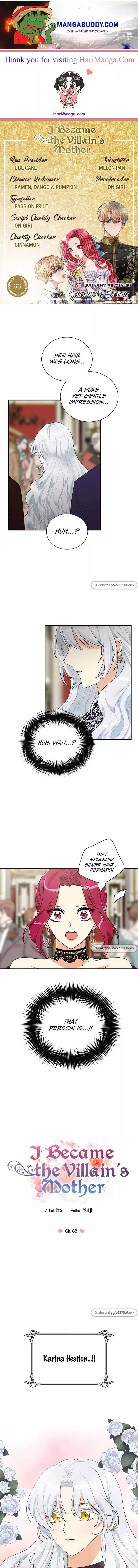 I became the villain's mother Chapter 63 page 1