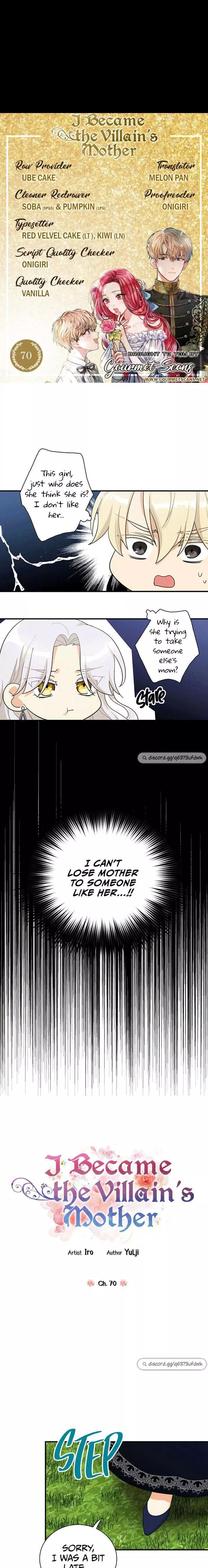 I became the villain's mother Chapter 70 page 1