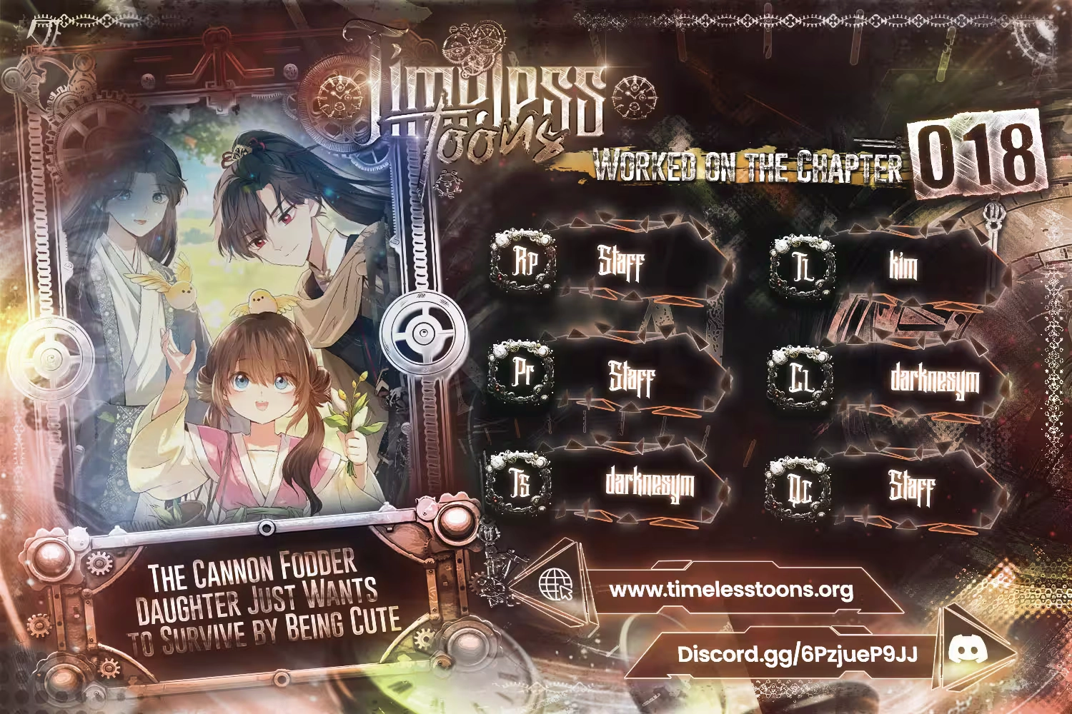 The Cannon-Fodder Concubine’s Daughter Just Wants to Survive by Being Adorable Chapter 18 page 1