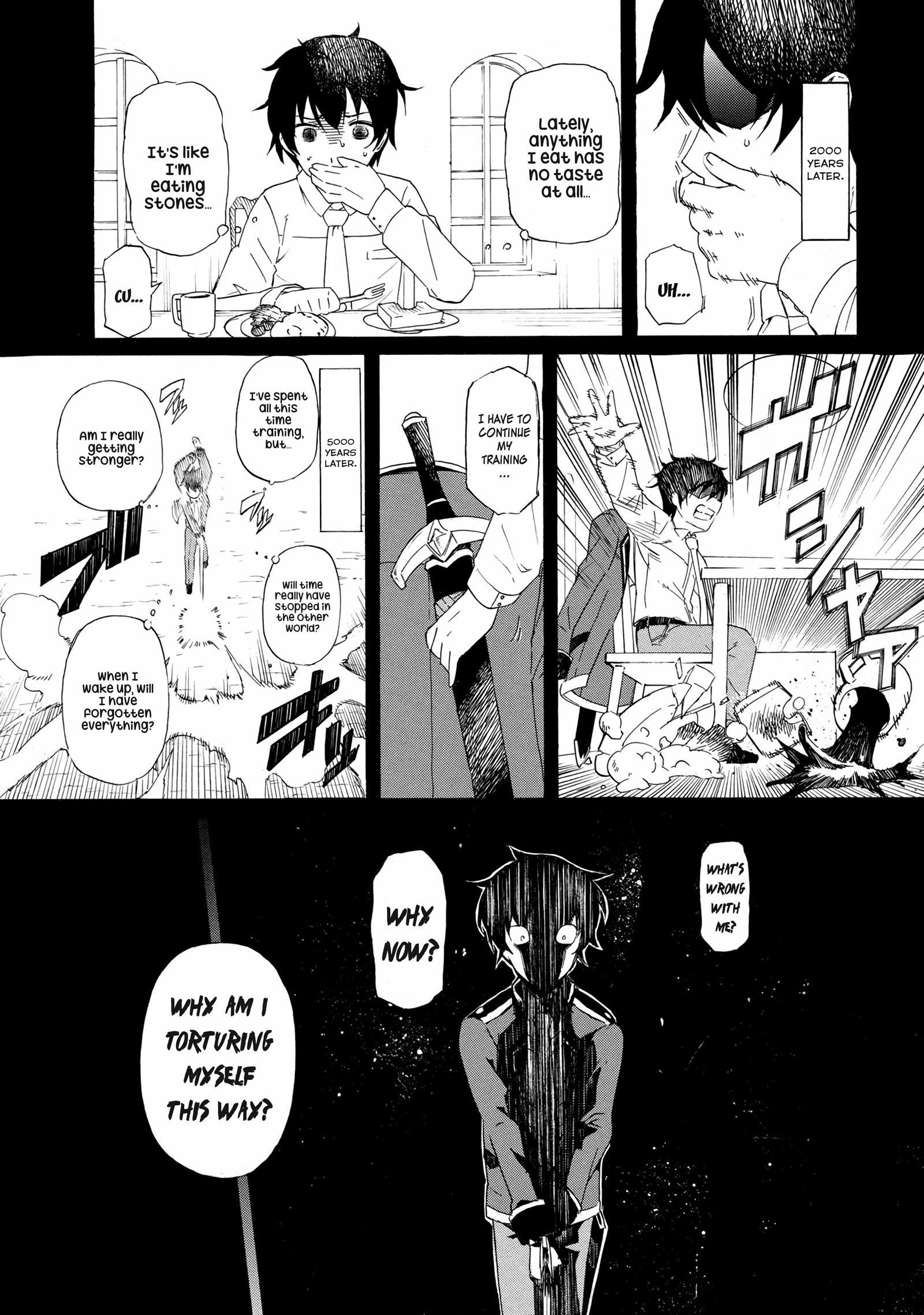 I hit the button for a million years and before I knew it, I was the strongest Chapter 1.2 page 8