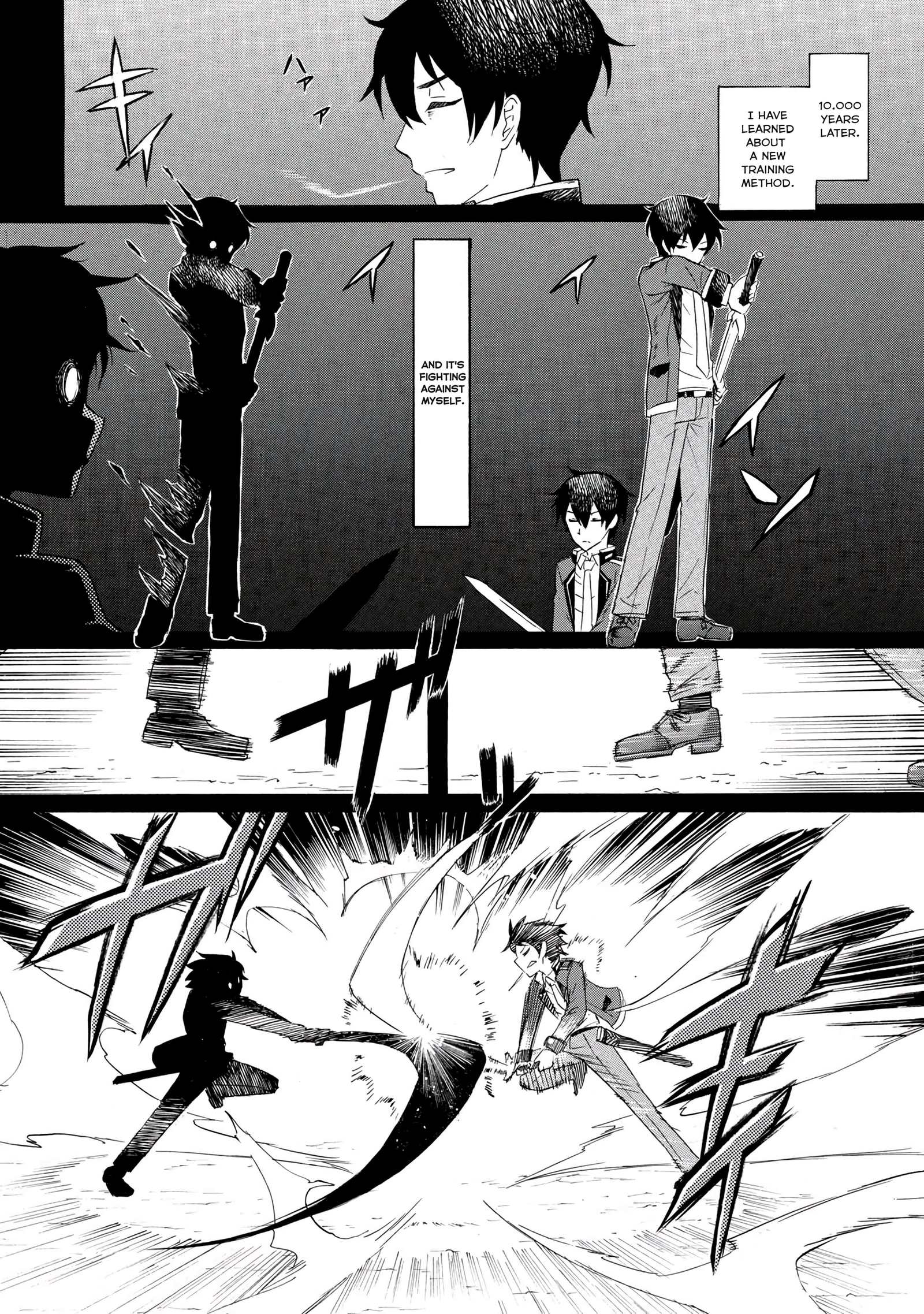 I hit the button for a million years and before I knew it, I was the strongest Chapter 1.2 page 11
