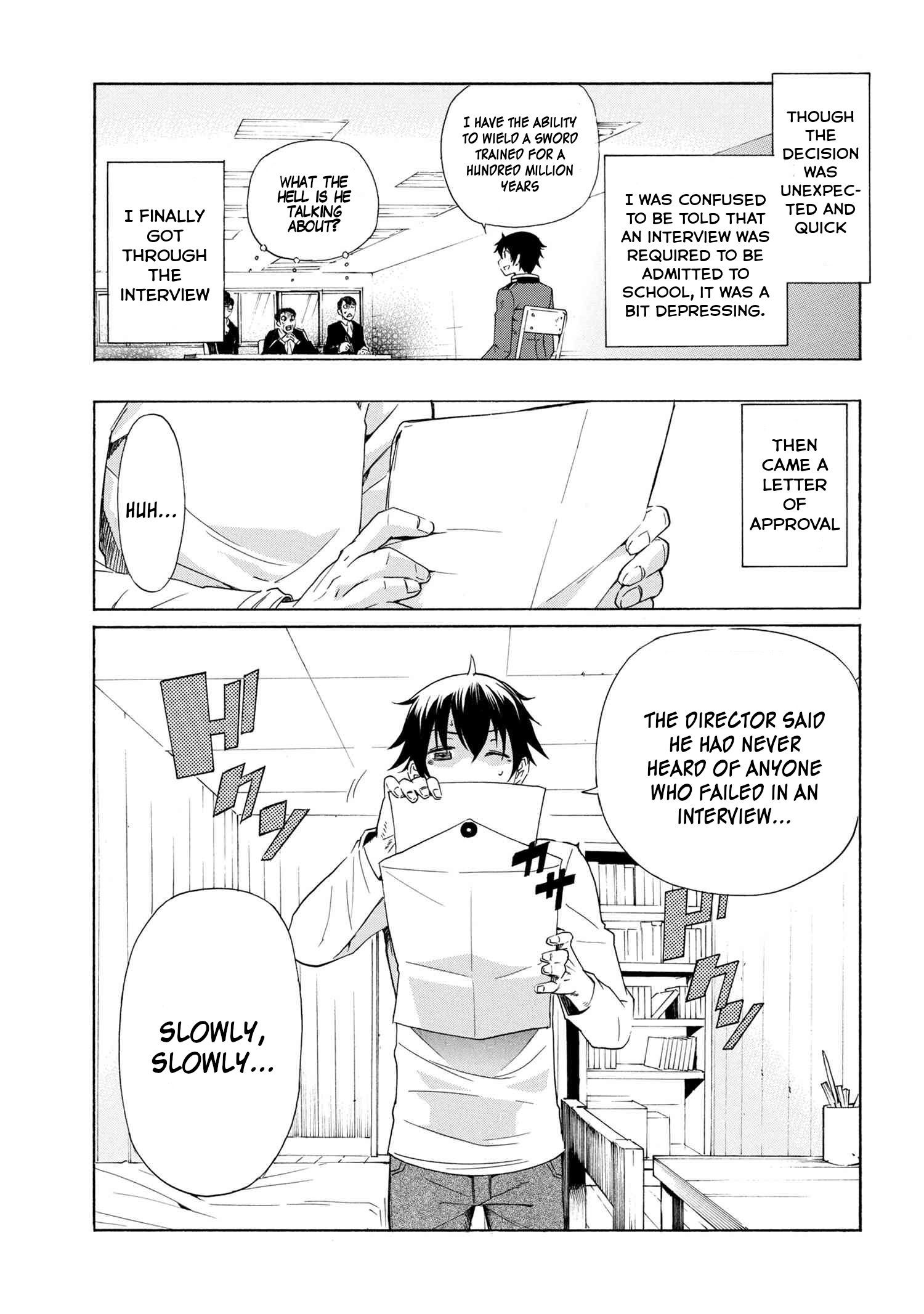 I hit the button for a million years and before I knew it, I was the strongest Chapter 4.1 page 8