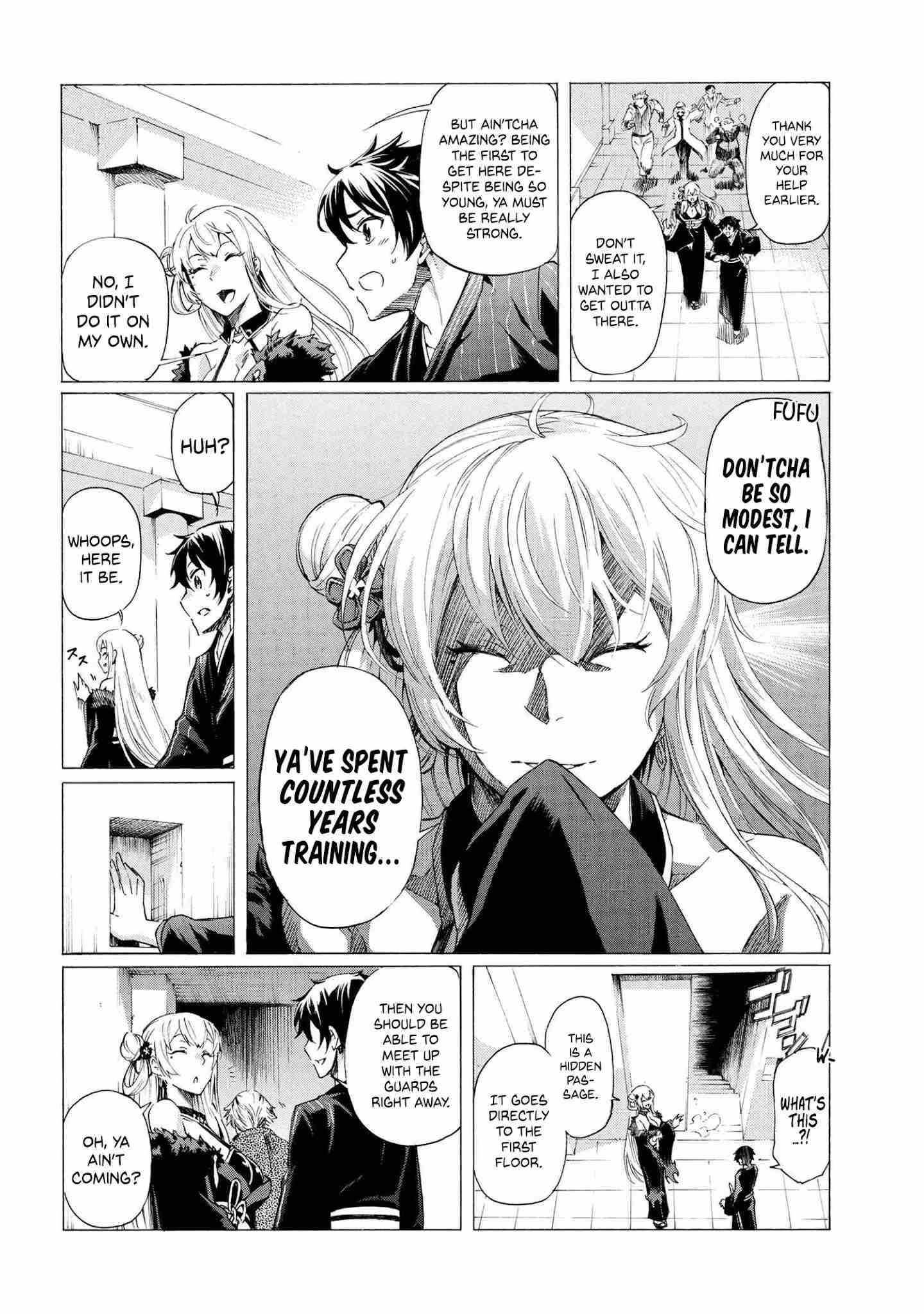 I hit the button for a million years and before I knew it, I was the strongest Chapter 14.2 page 4
