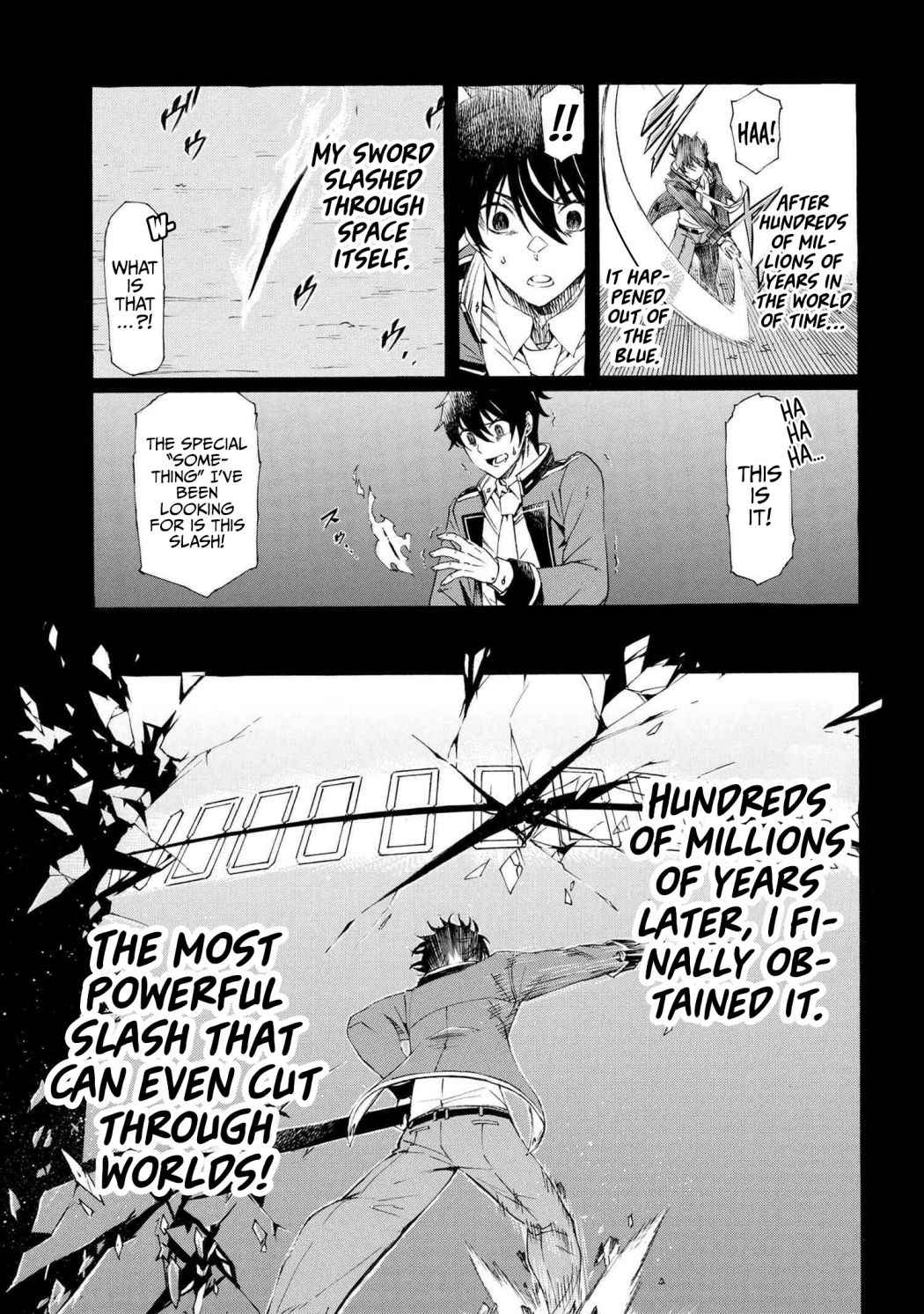 I hit the button for a million years and before I knew it, I was the strongest Chapter 15.1 page 10