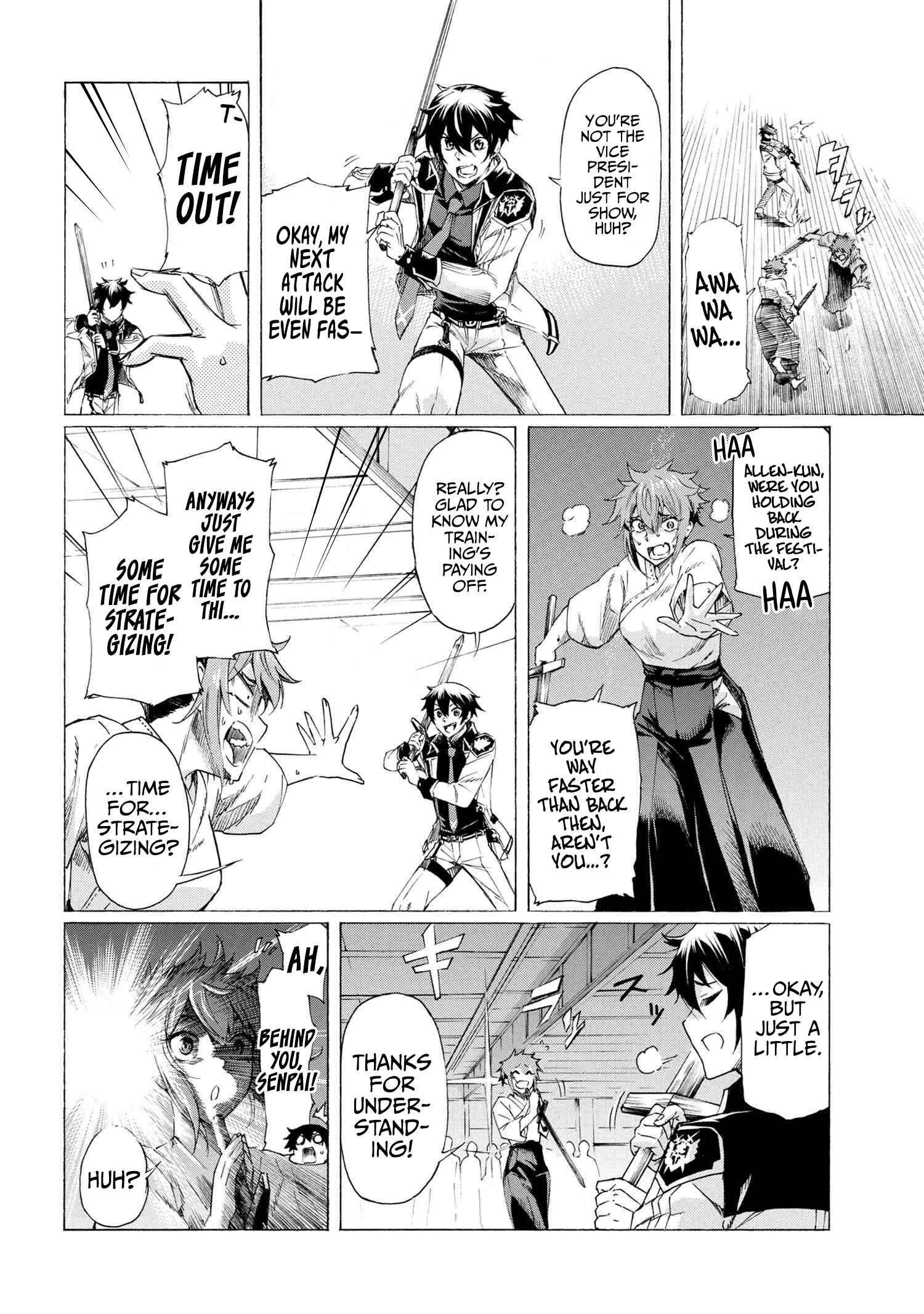 I hit the button for a million years and before I knew it, I was the strongest Chapter 17.2 page 7