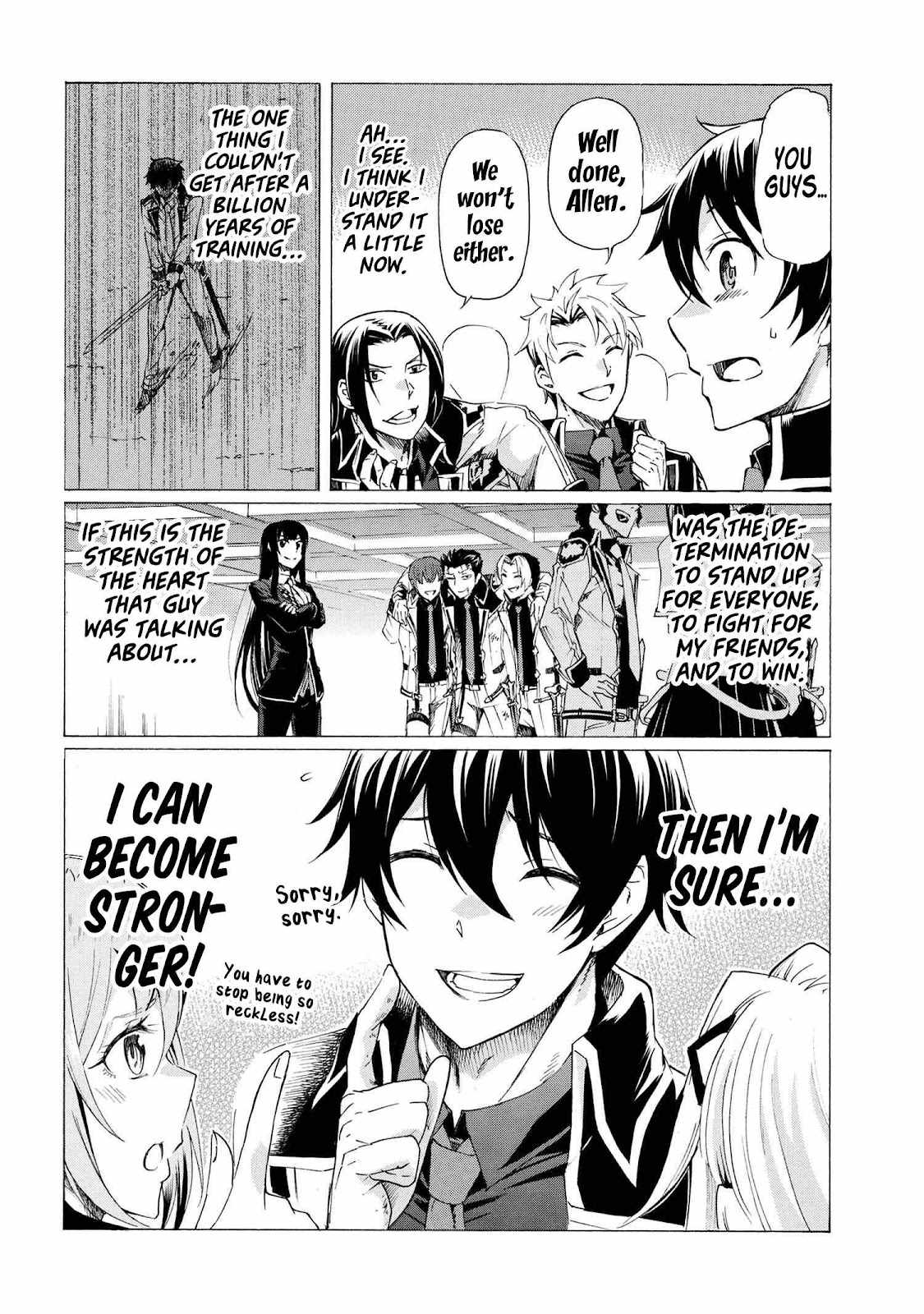 I hit the button for a million years and before I knew it, I was the strongest Chapter 16.2 page 21