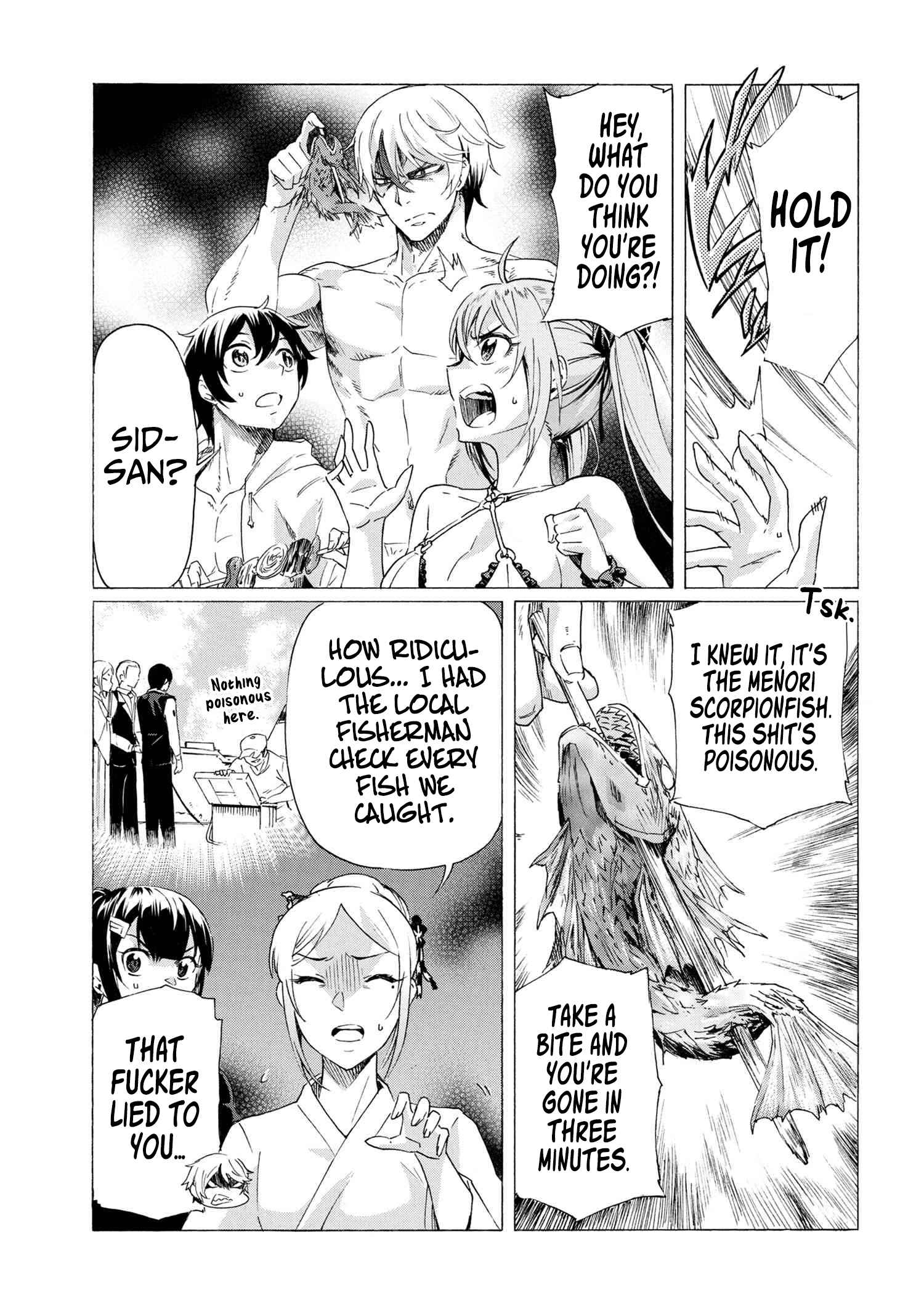 I hit the button for a million years and before I knew it, I was the strongest Chapter 20.2 page 8