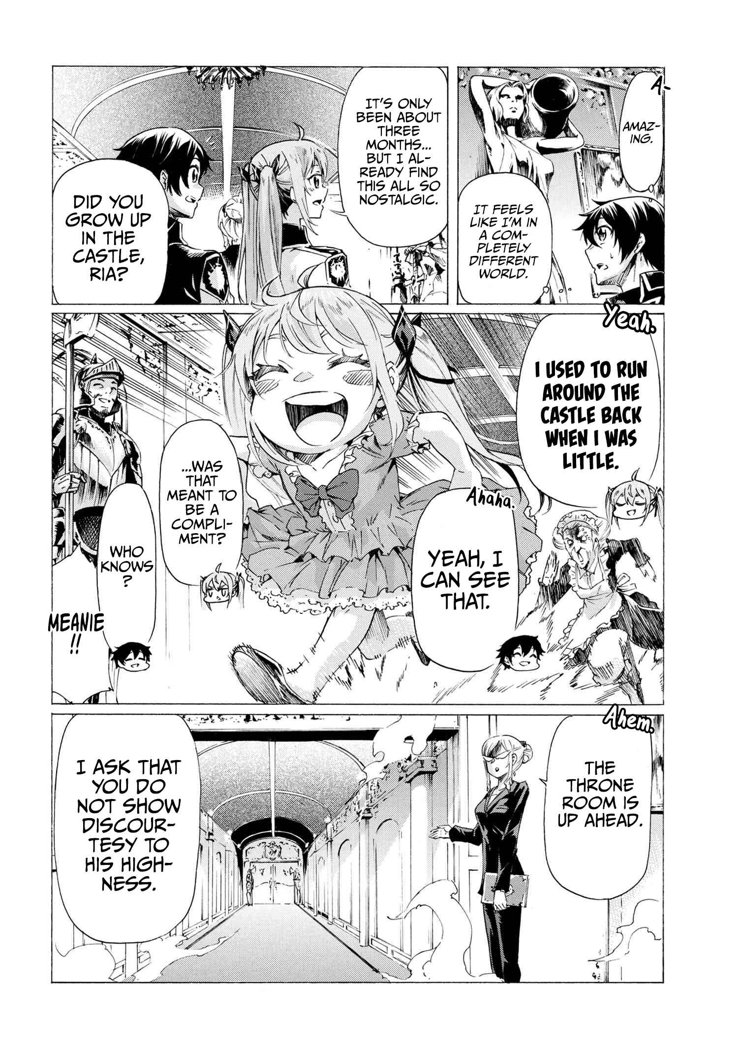 I hit the button for a million years and before I knew it, I was the strongest Chapter 21 page 7