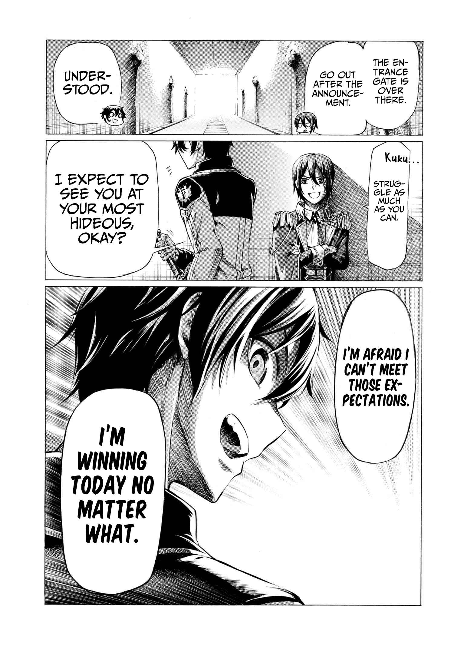 I hit the button for a million years and before I knew it, I was the strongest Chapter 22 page 6